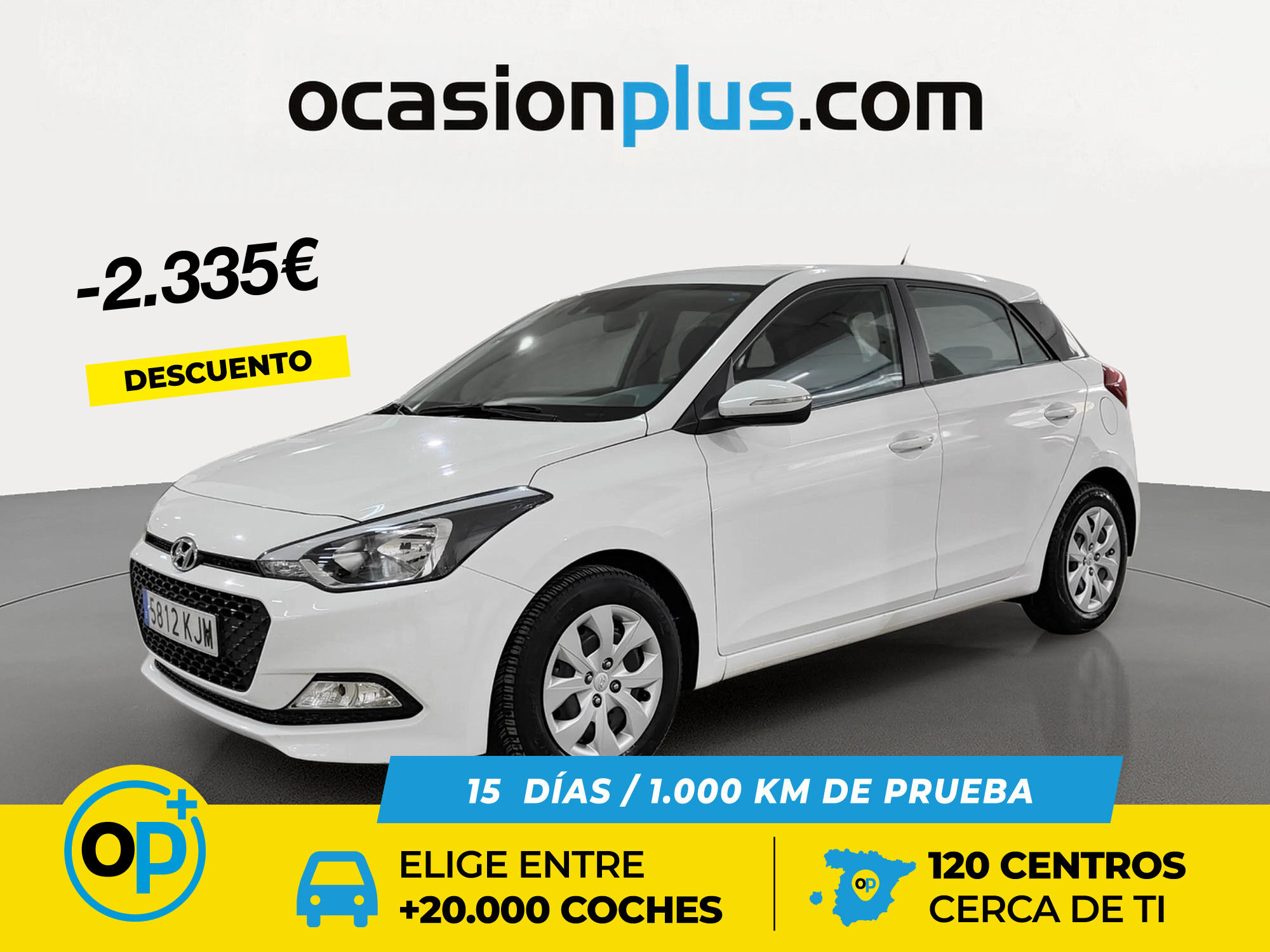 HYUNDAI i20 (1.4 MPI Link Auto 74 kW (100 CV)) en Madrid