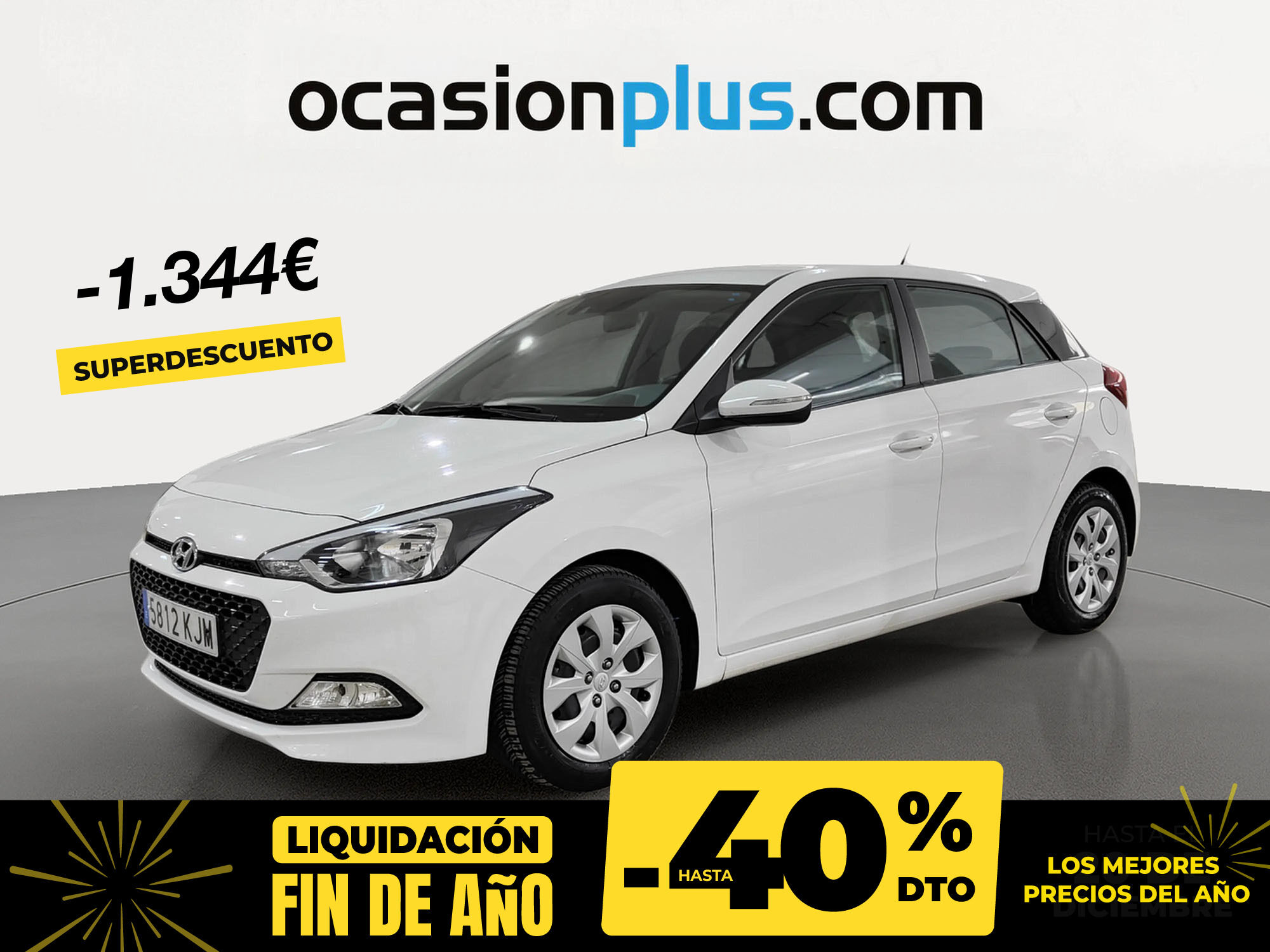 HYUNDAI i20 (1.4 MPI Link Auto 74 kW (100 CV)) en Madrid