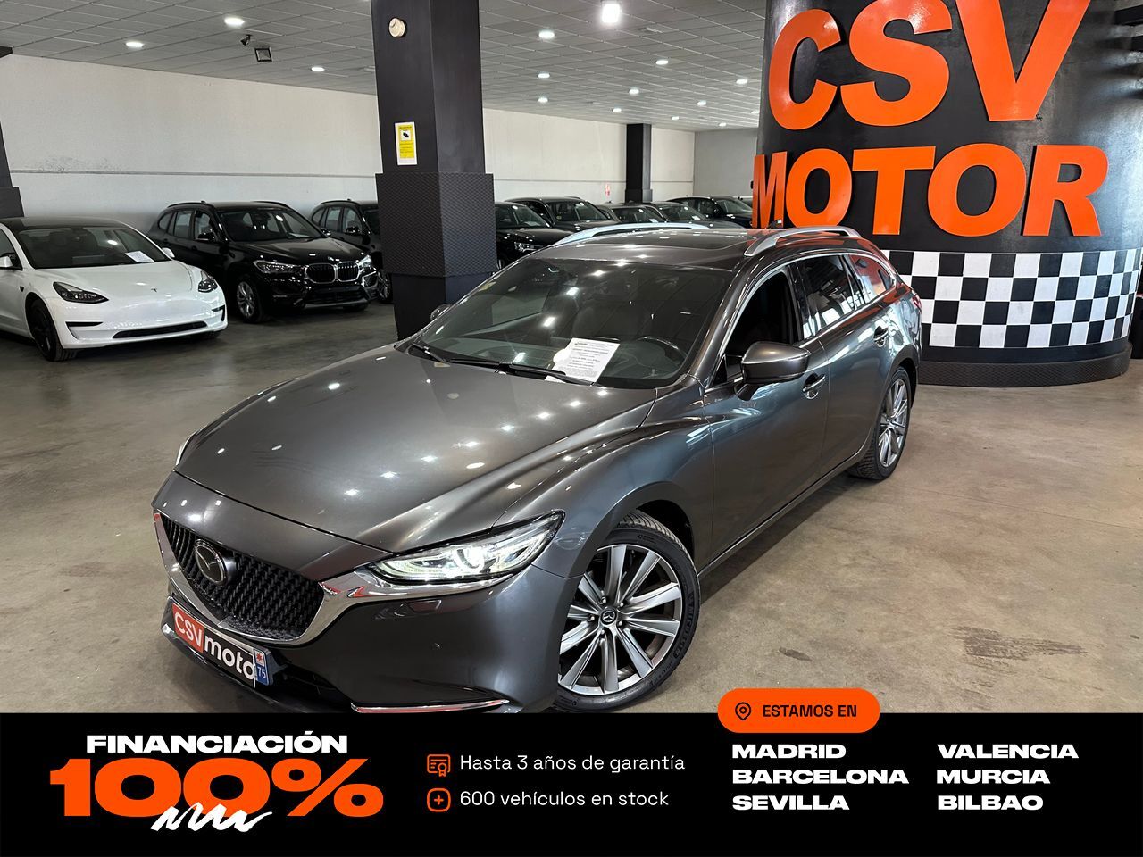 MAZDA Mazda6 (2.5 SKYACTIVE-G 143kW Signature Auto WGN) en Madrid