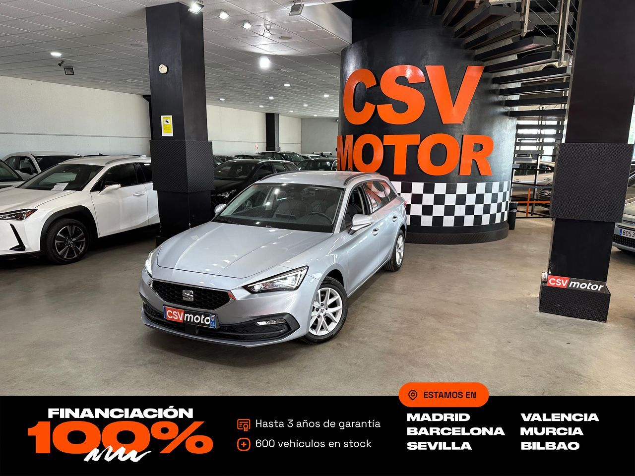 SEAT León (1.0 eTSI 81kW DSG-7 S&S Style) en Madrid