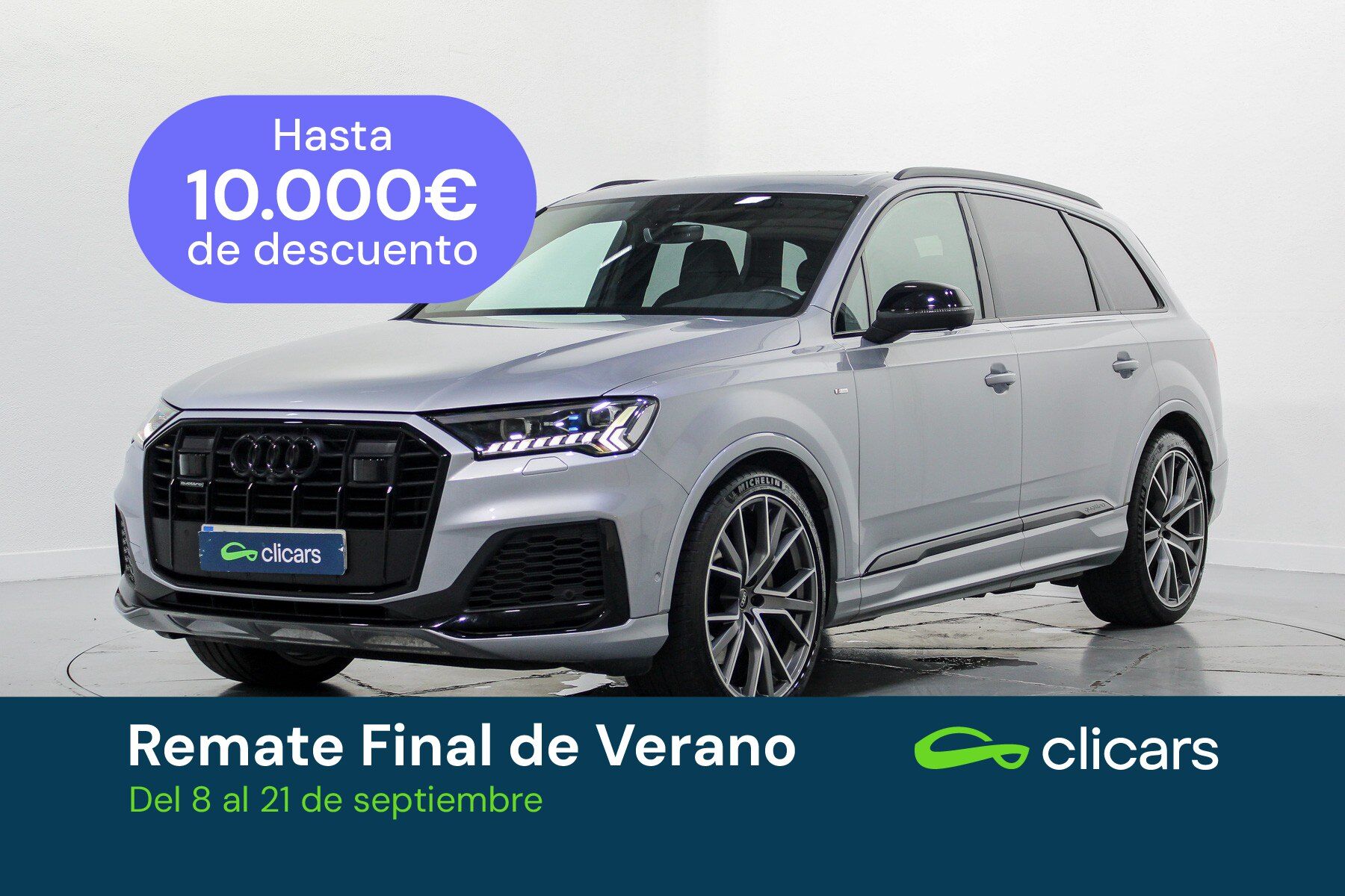 AUDI Q7 (Q7 50 TDI Black line edition quattro) en Madrid