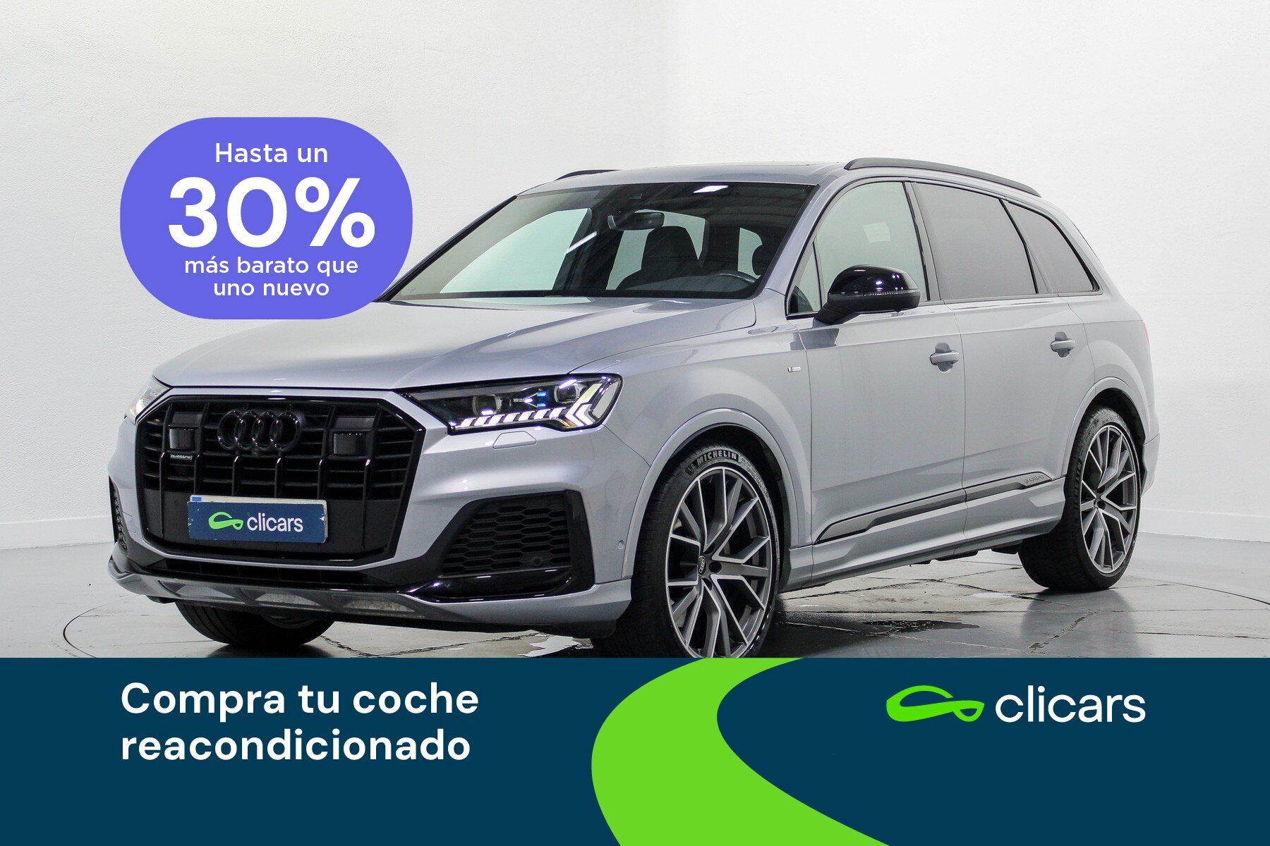 AUDI Q7 (Q7 50 TDI Black line edition quattro) en Madrid