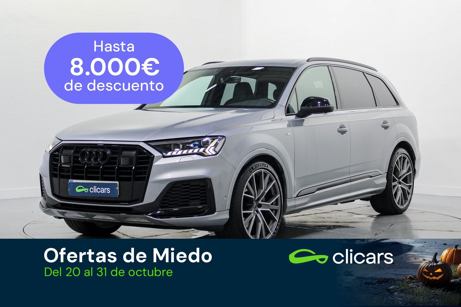 AUDI Q7 (Q7 50 TDI Black line edition quattro) en Madrid