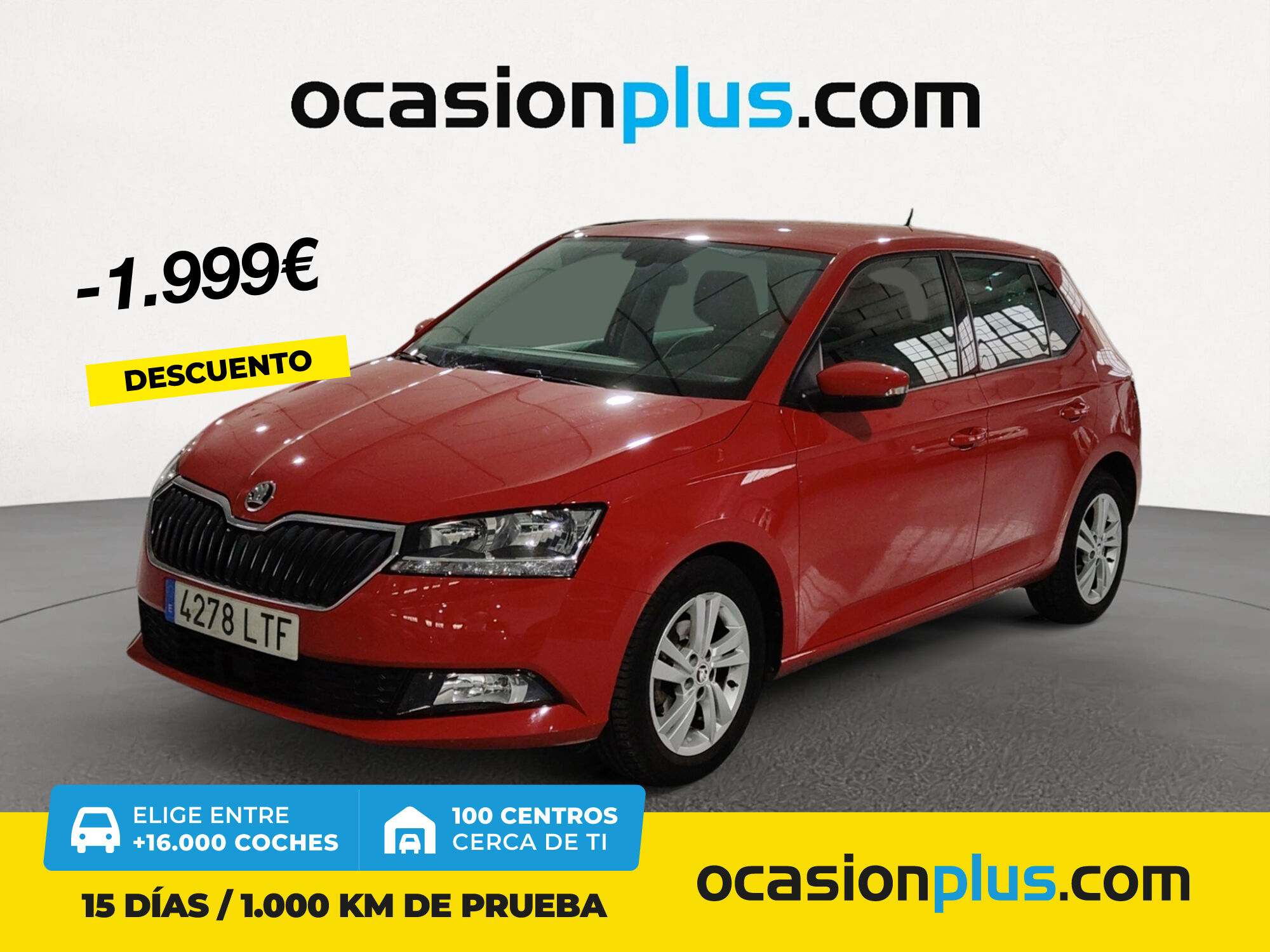 SKODA Fabia (1.0 TSI Ambition Plus 70 kW (95 CV)) en Madrid