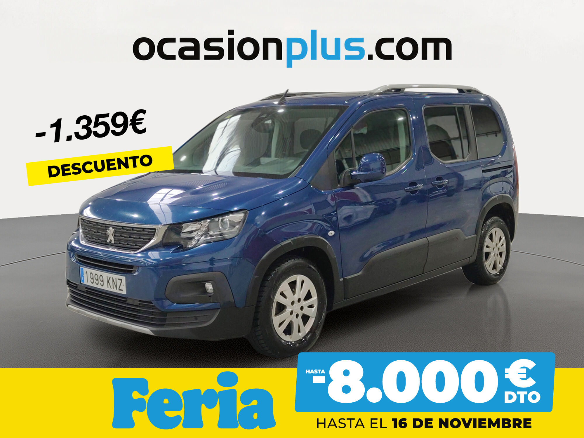 PEUGEOT Rifter (BlueHDi 130 S&S Allure Standard 96 kW (130 CV)) en Madrid