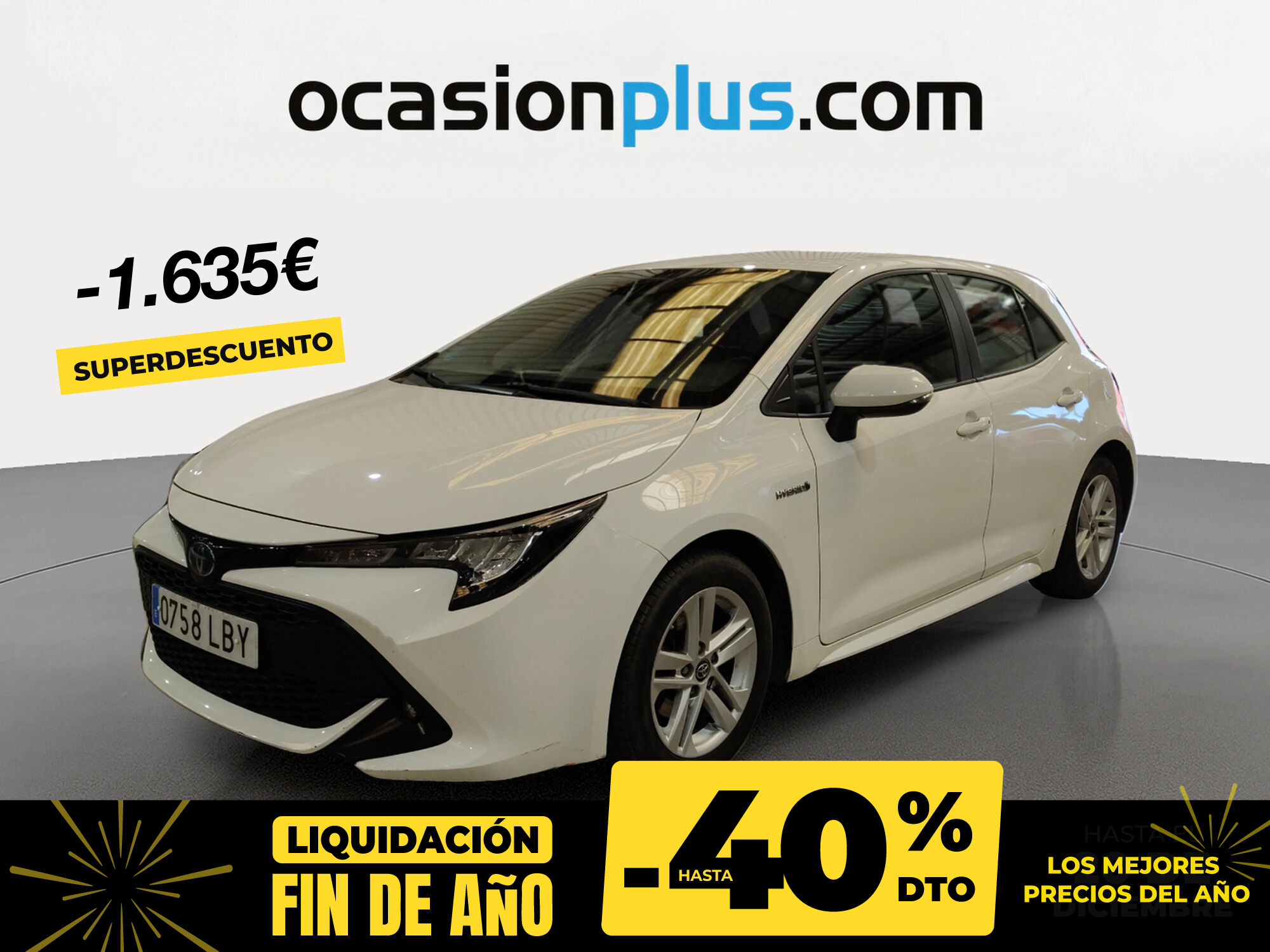 TOYOTA Corolla (1.8 125H Business Plus E-CVT 90 kW (122 CV)) en Madrid