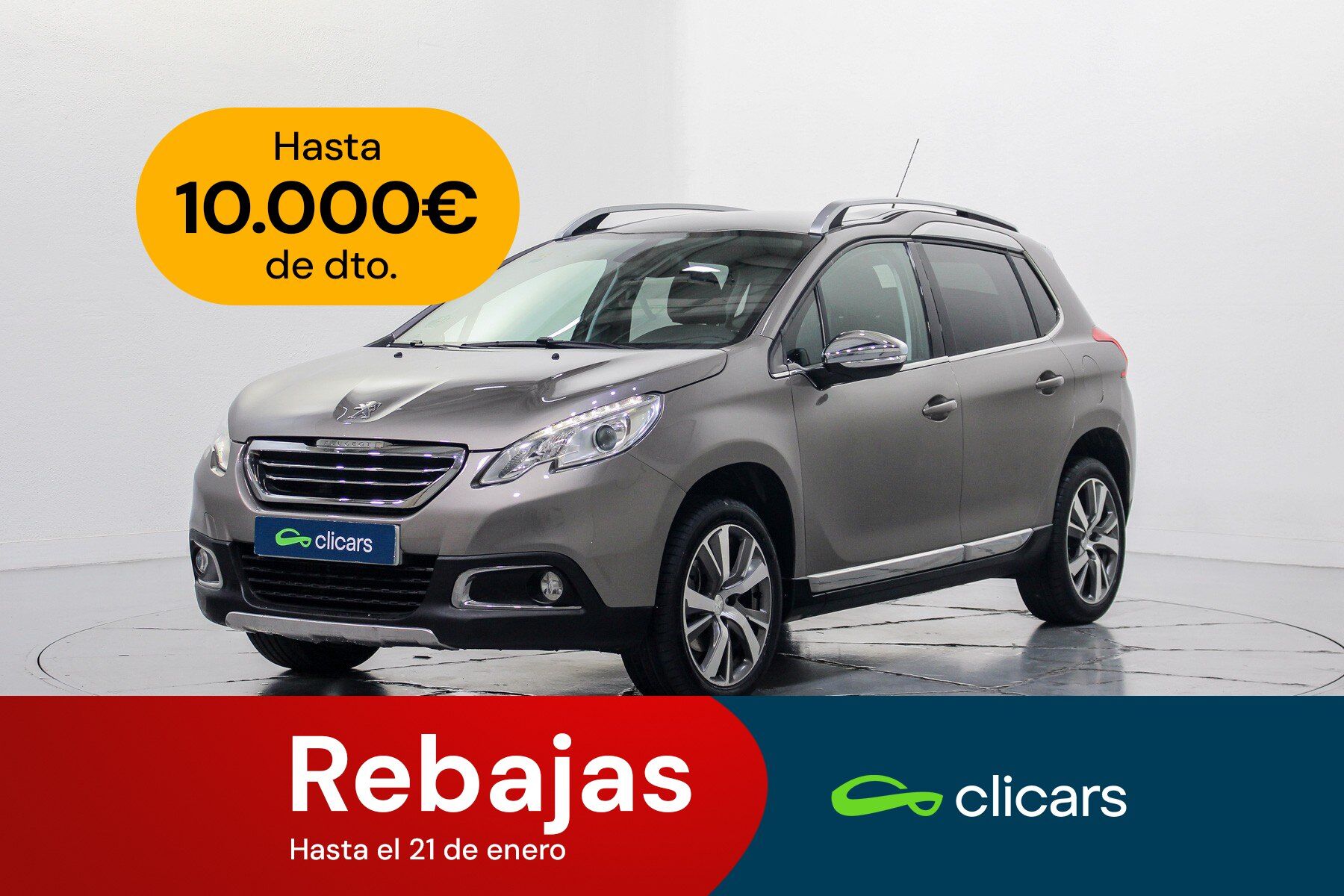 PEUGEOT 2008 (2008 1.6 BlueHDI S&S Allure 120) en Madrid