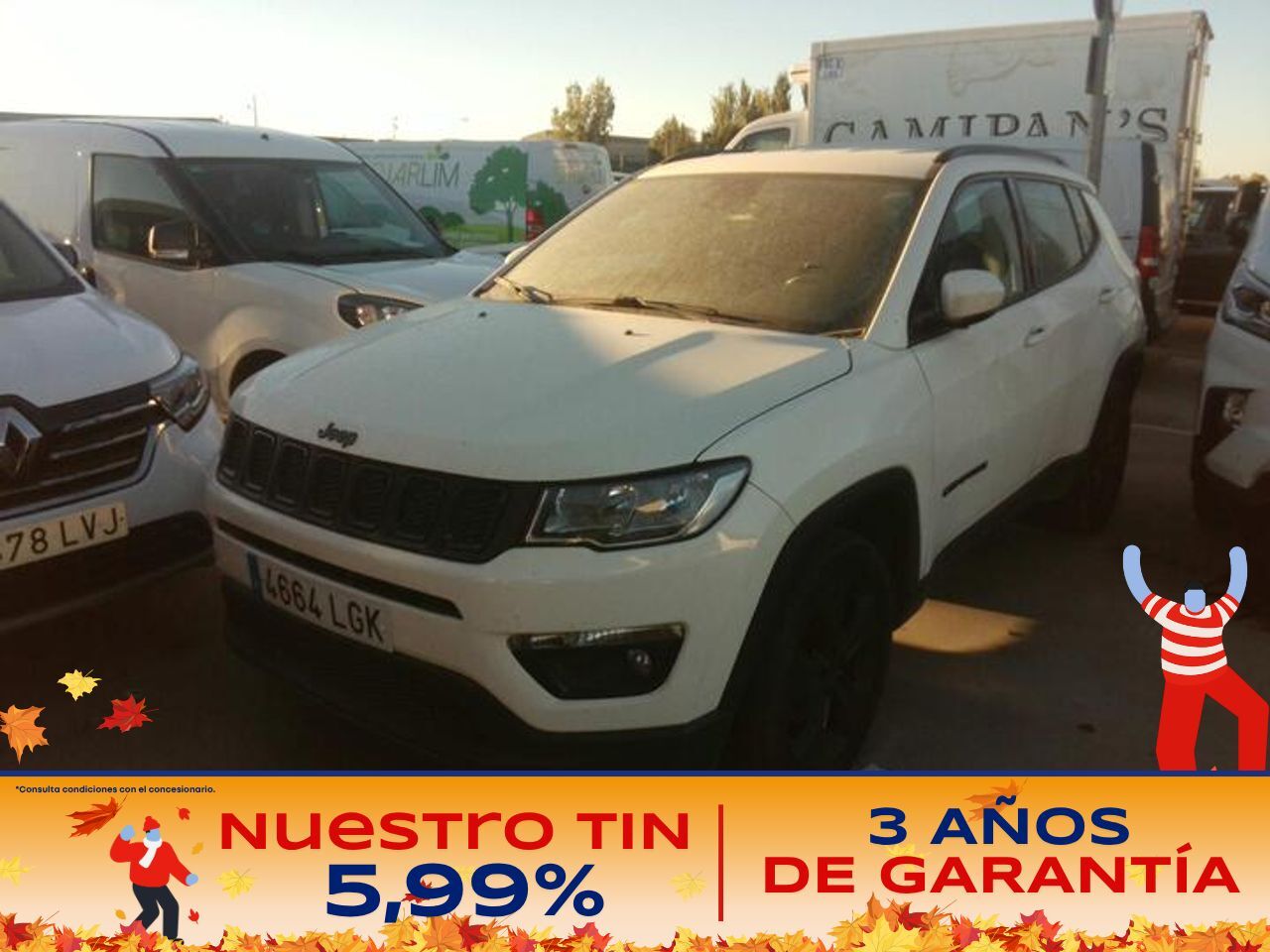 JEEP Compass (2.0 Mjet 103kW Night Eagle 4x4 E6D) en Madrid