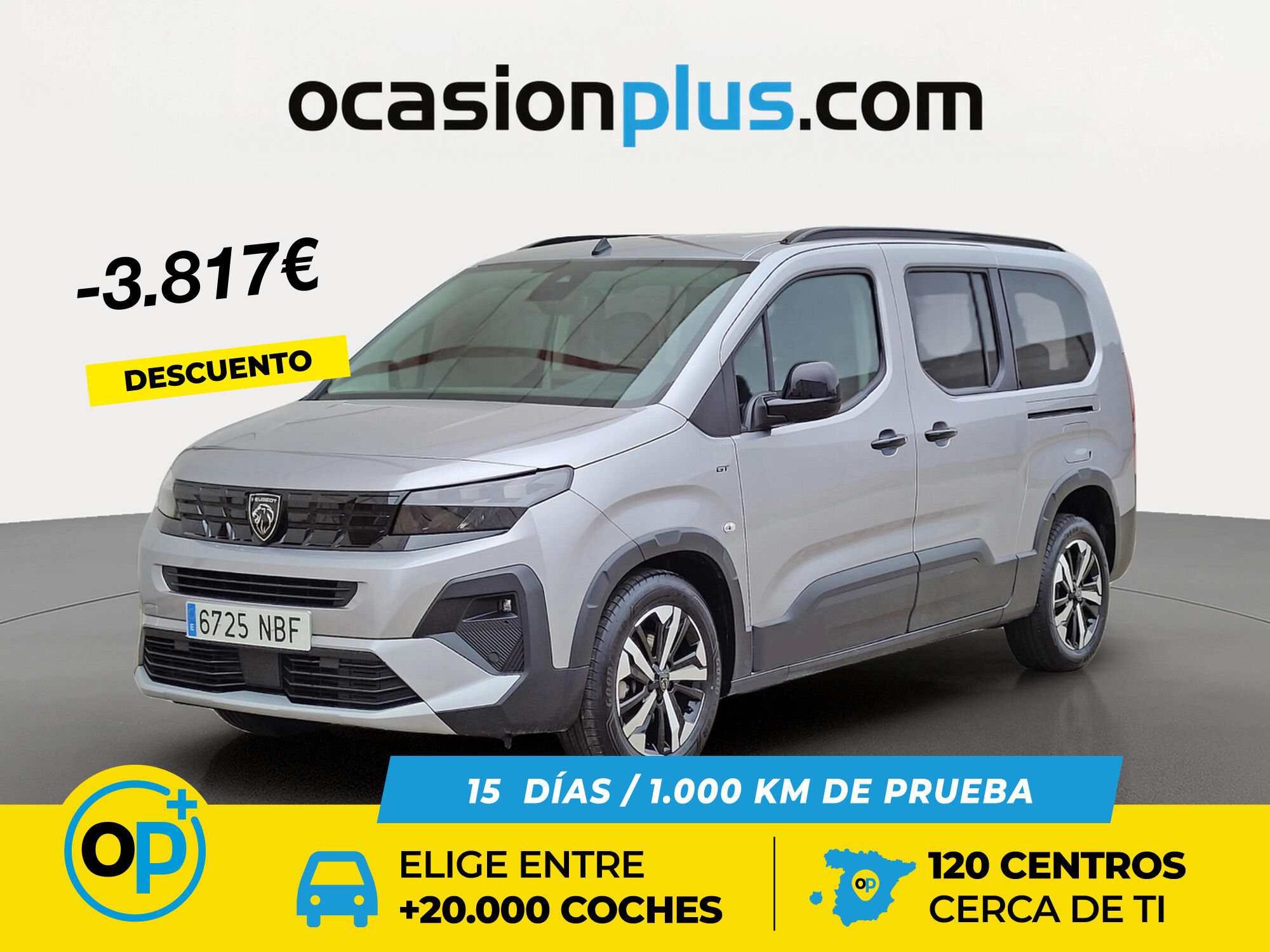 PEUGEOT Rifter (BlueHDi 130 GT Long EAT8 96 kW (130 CV)) en Madrid