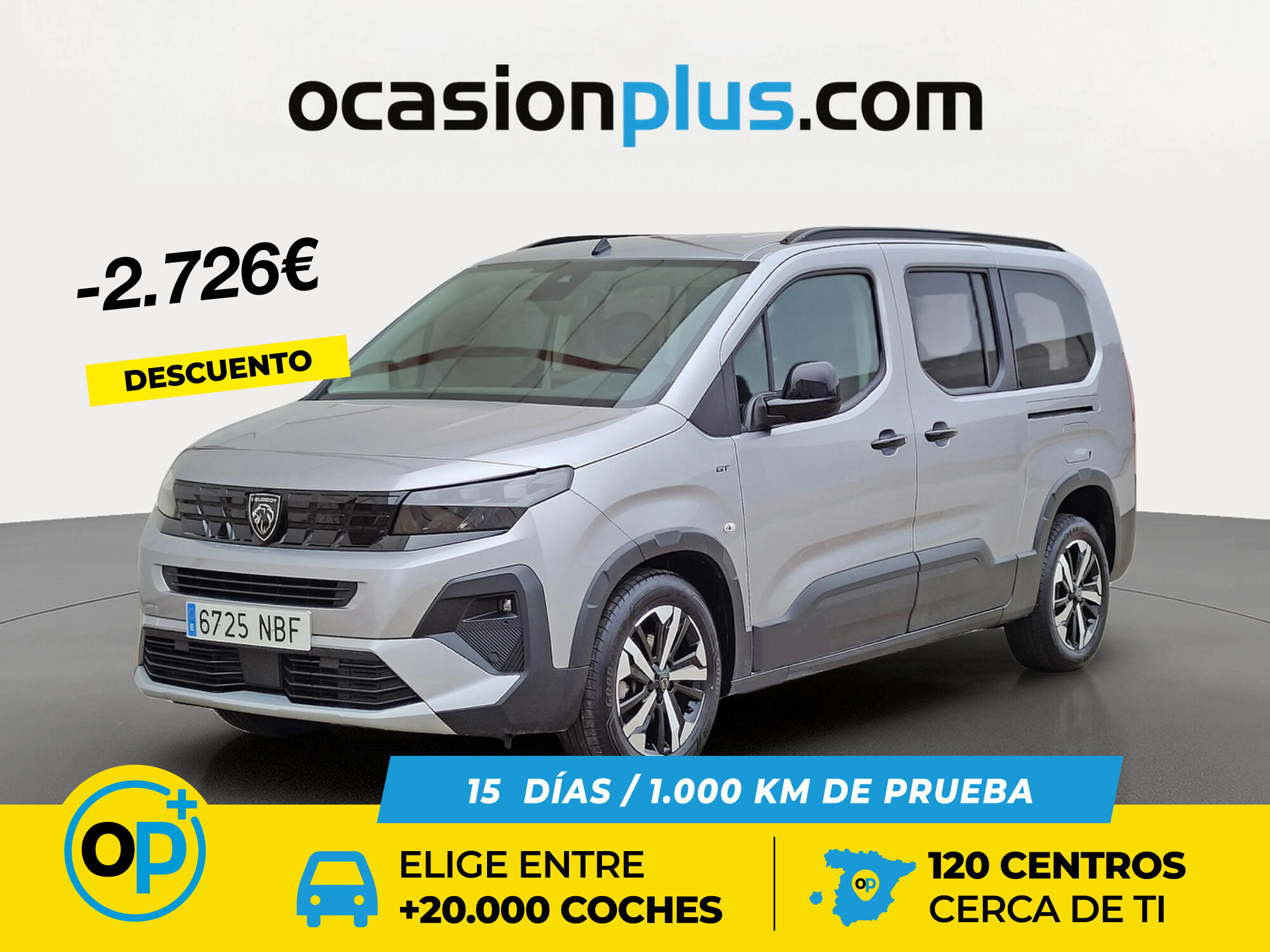 PEUGEOT Rifter (BlueHDi 130 GT Long EAT8 96 kW (130 CV)) en Madrid