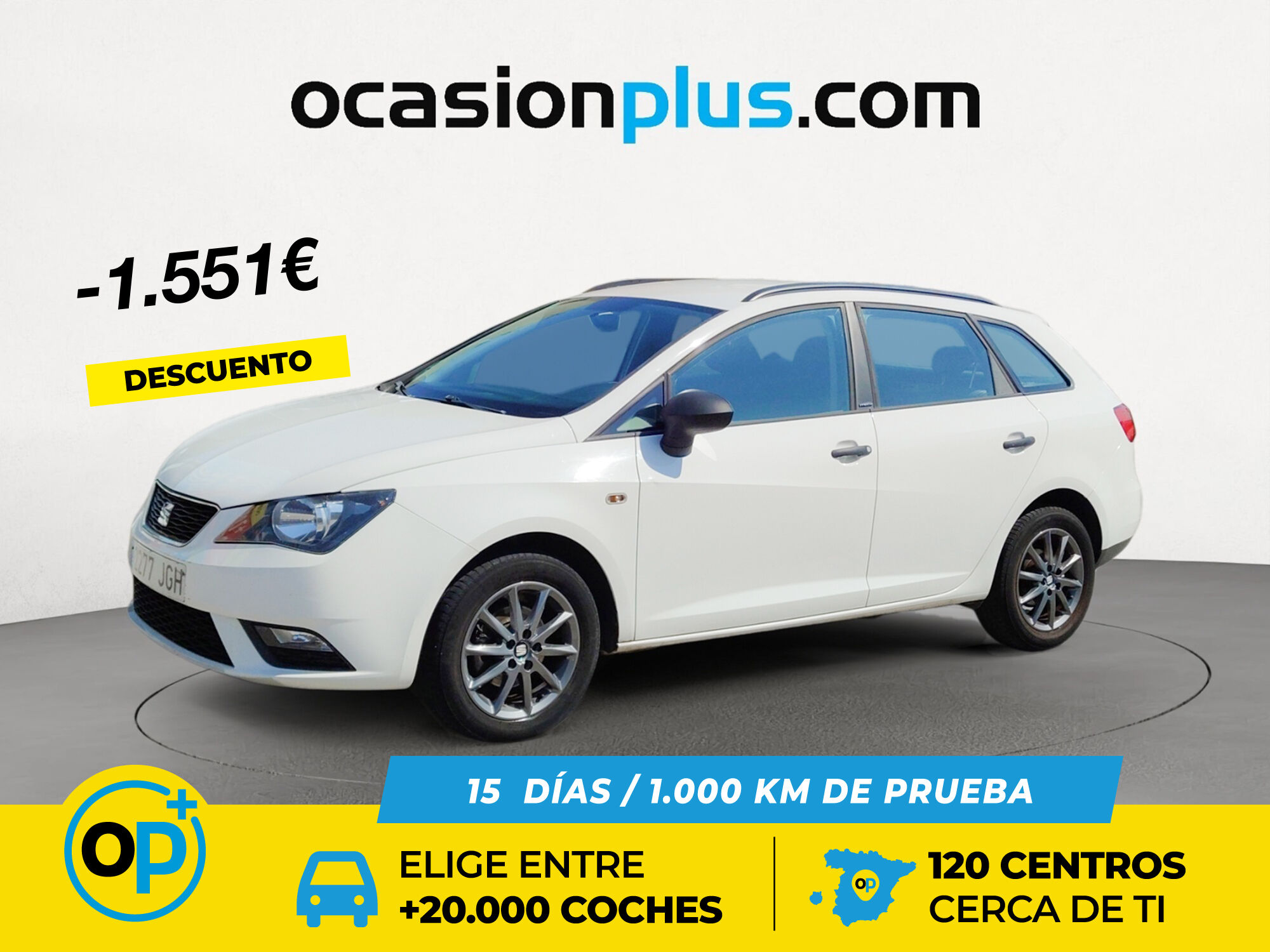 SEAT Ibiza (1.6 TDI CR Reference 66 kW (90 CV)) en Madrid
