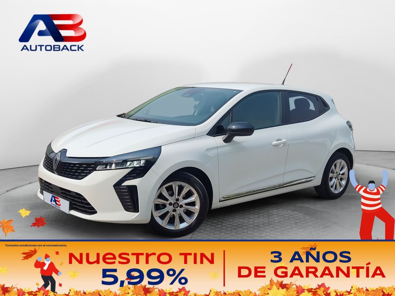 RENAULT Clio (Evolution TCe 100 (74kw) GLP) en Madrid