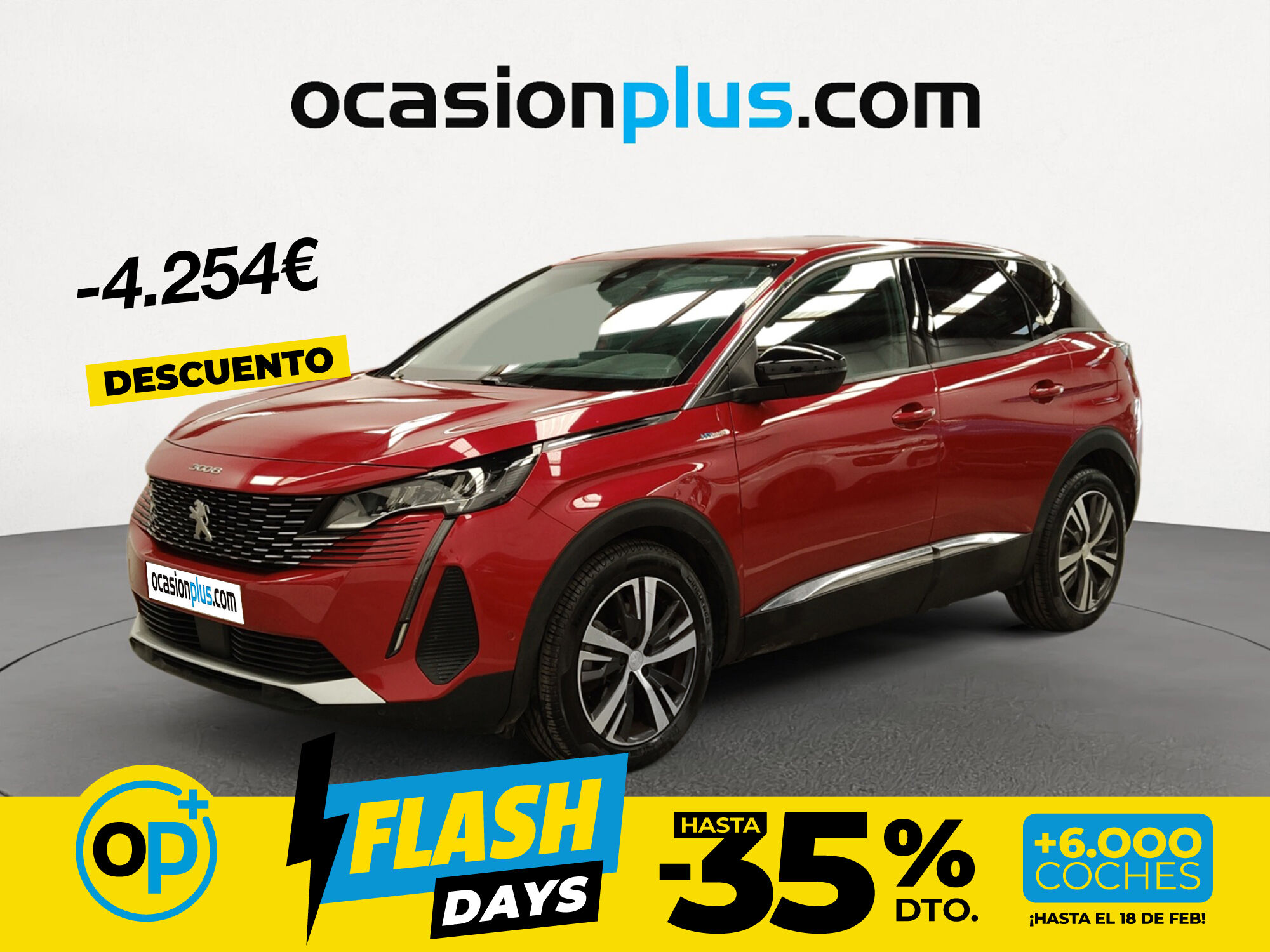 Foto del PEUGEOT 3008 HYB PHEV 300 GT AWD e-EAT8