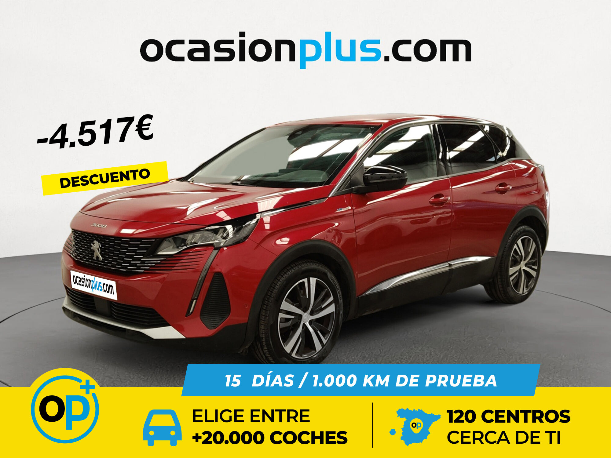 Foto del PEUGEOT 3008 HYB PHEV 300 GT AWD e-EAT8