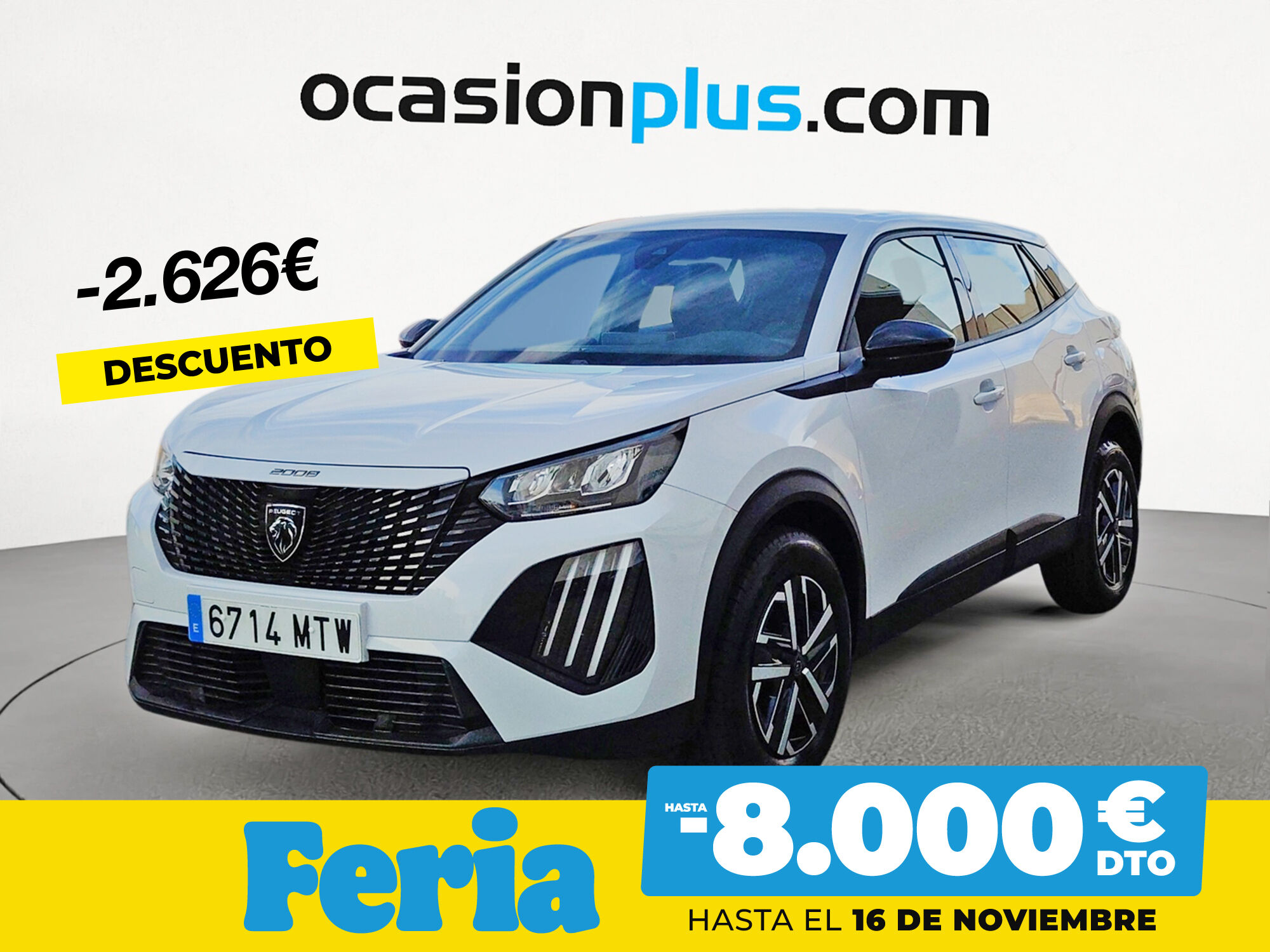 PEUGEOT 2008 (PureTech 100 S&S Active 75 kW (100 CV)) en Madrid