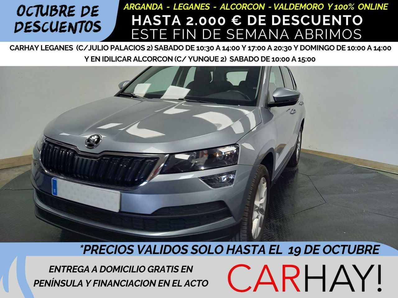 SKODA Karoq (1.6 CR TDI SCRAMBITION) en Madrid