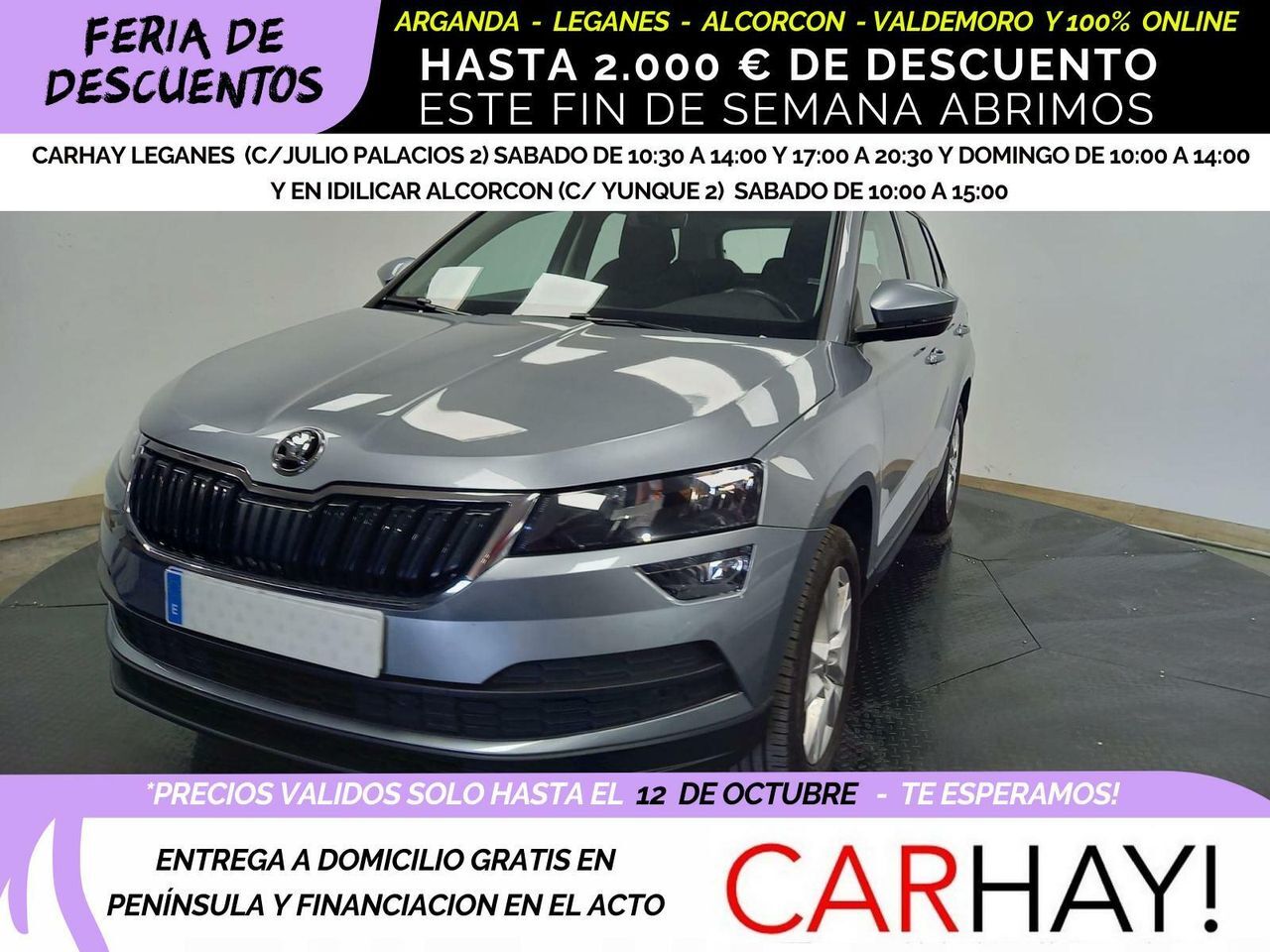 SKODA Karoq (1.6 CR TDI SCRAMBITION) en Madrid