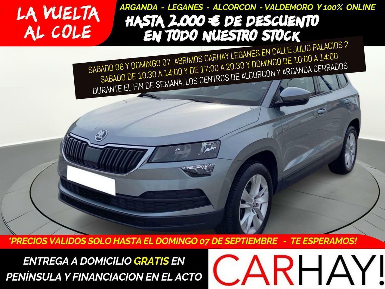 SKODA Karoq (1.6 CR TDI SCRAMBITION) en Madrid