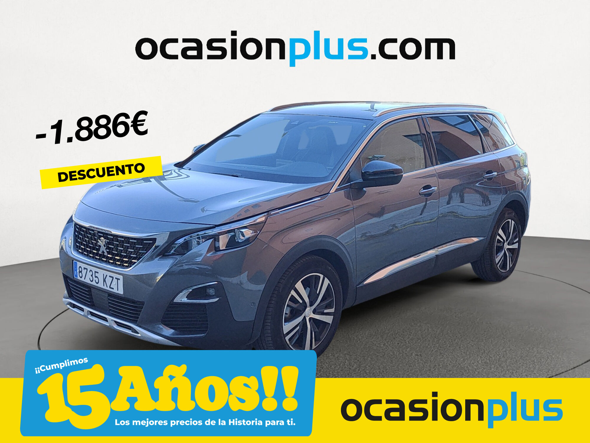 PEUGEOT 5008 (1.5 BlueHDi S&S GT Line 96 kW (130 CV)) en Madrid