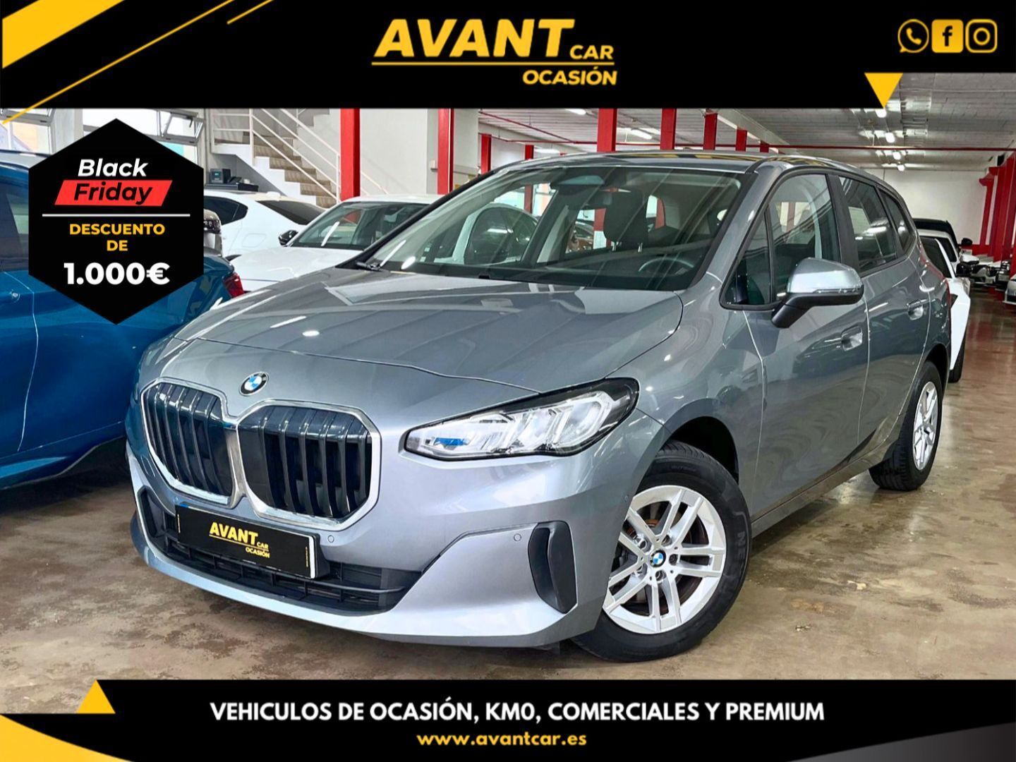 BMW Serie 2 (218dA Active Tourer) en Palmas, Las