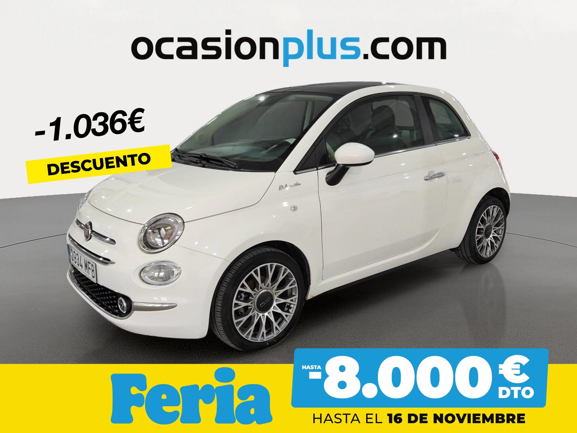 FIAT 500 (1.0 Hybrid Dolcevita 51 kW (70 CV)) en Madrid
