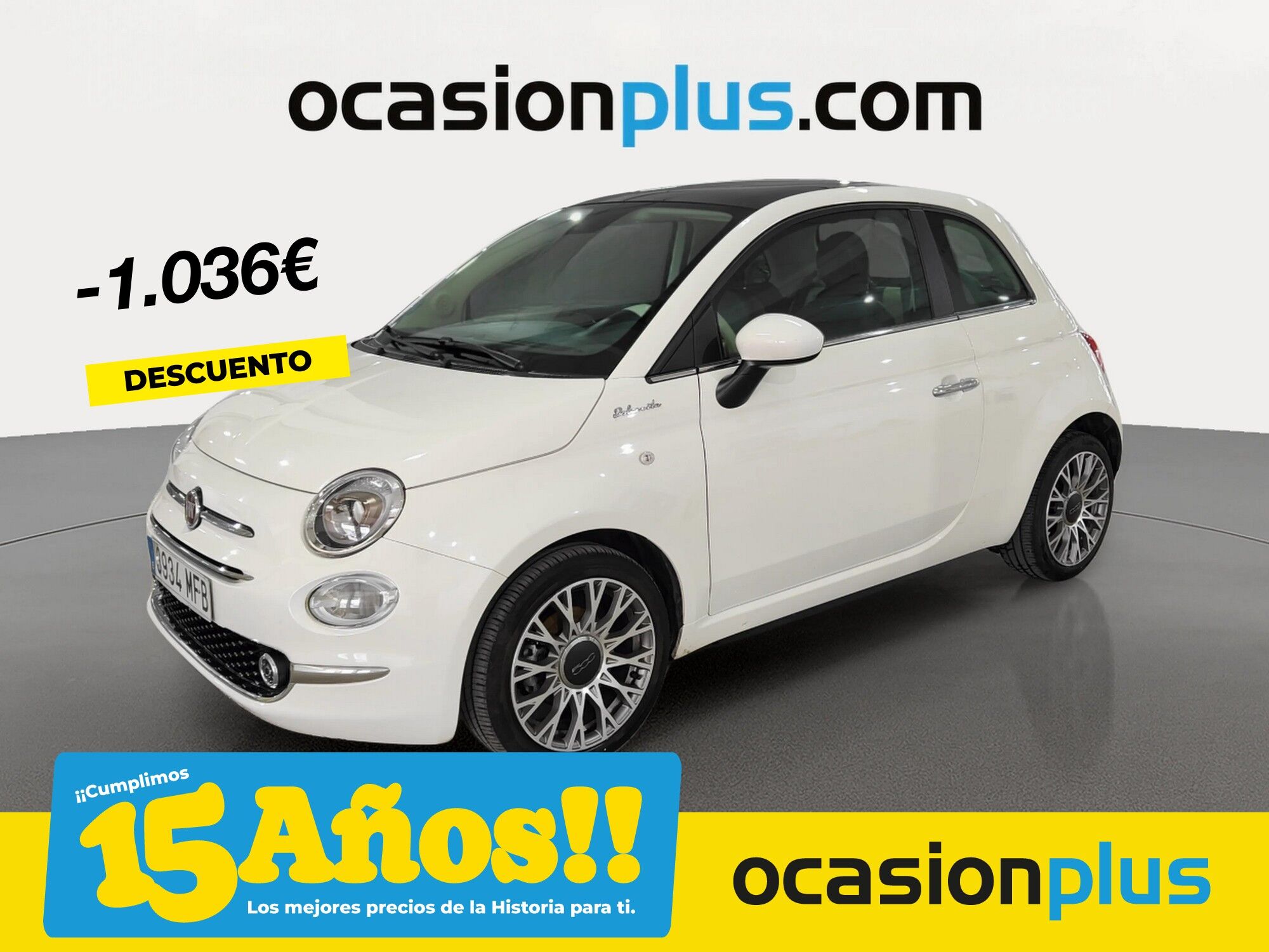 FIAT 500 (1.0 Hybrid Dolcevita 51 kW (70 CV)) en Madrid