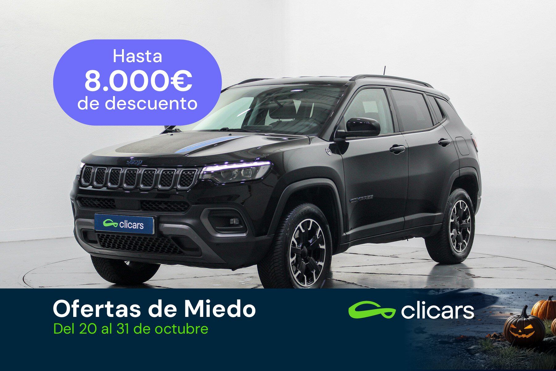 JEEP Compass (Compass 1.3 PHEV Trailhawk EAWD Aut. 240) en Madrid