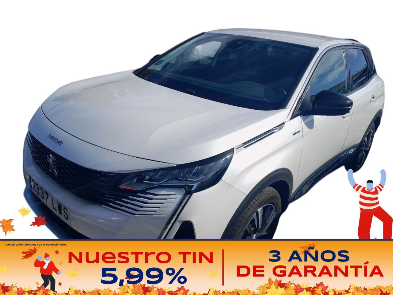 PEUGEOT 3008 (225 e-EAT8 Allure) en Madrid