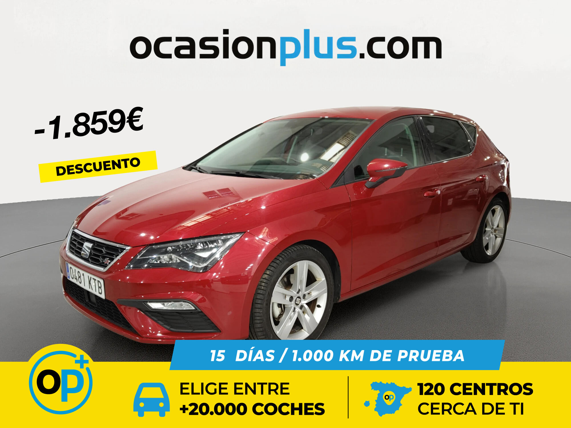 SEAT León (1.5 TSI S&S FR DSG 110 kW (150 CV)) en Madrid