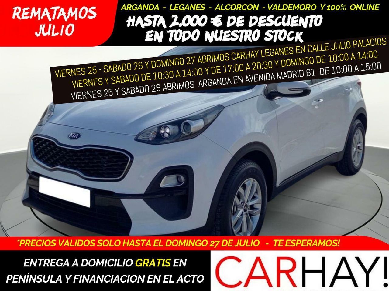 KIA Sportage (1.6 MHEV DIESEL MICROHIBRIDO 115CV 4X2) en Madrid