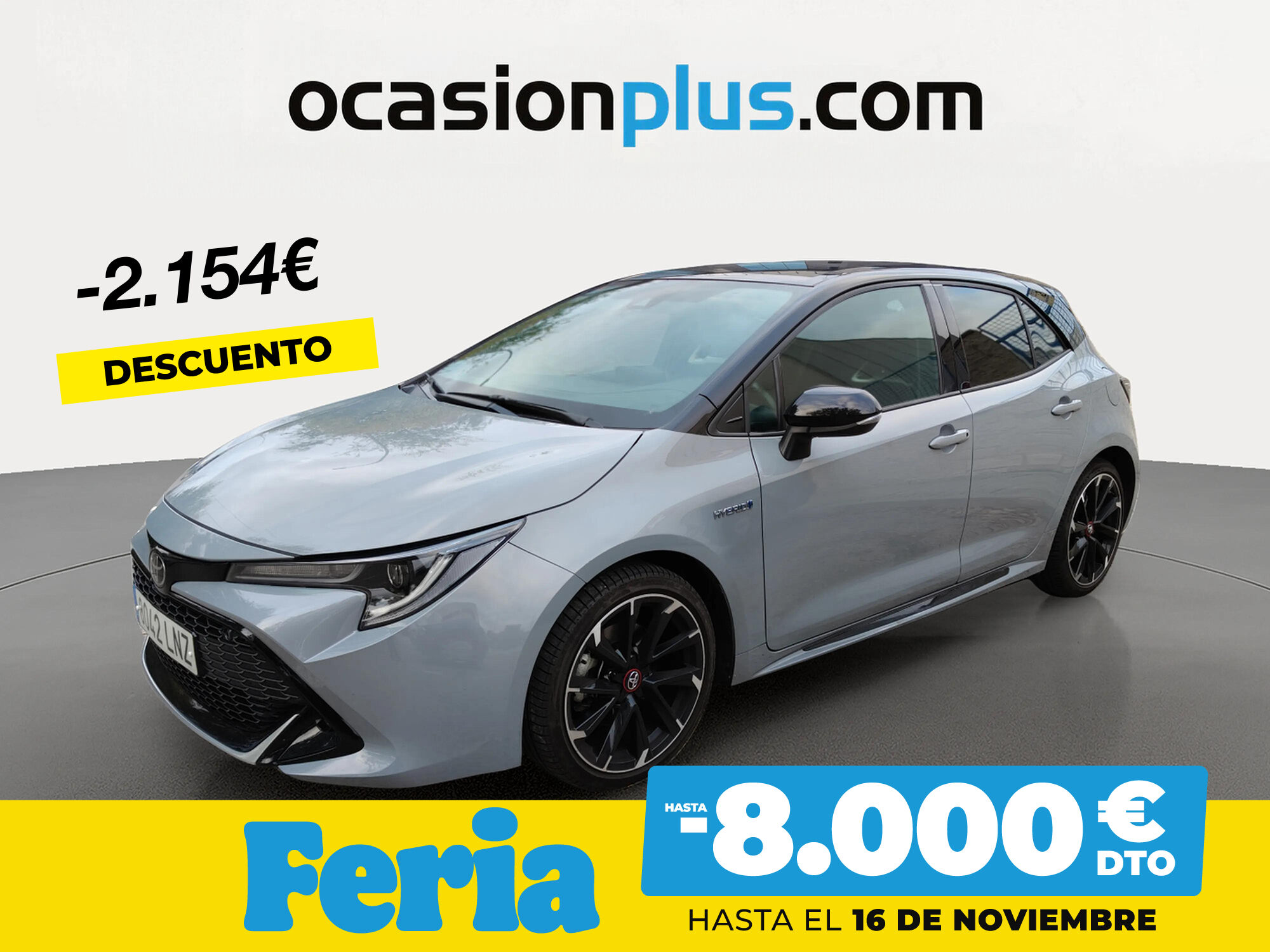TOYOTA Corolla (180H GR-SPORT E-CVT 132 kW (180 CV)) en Madrid