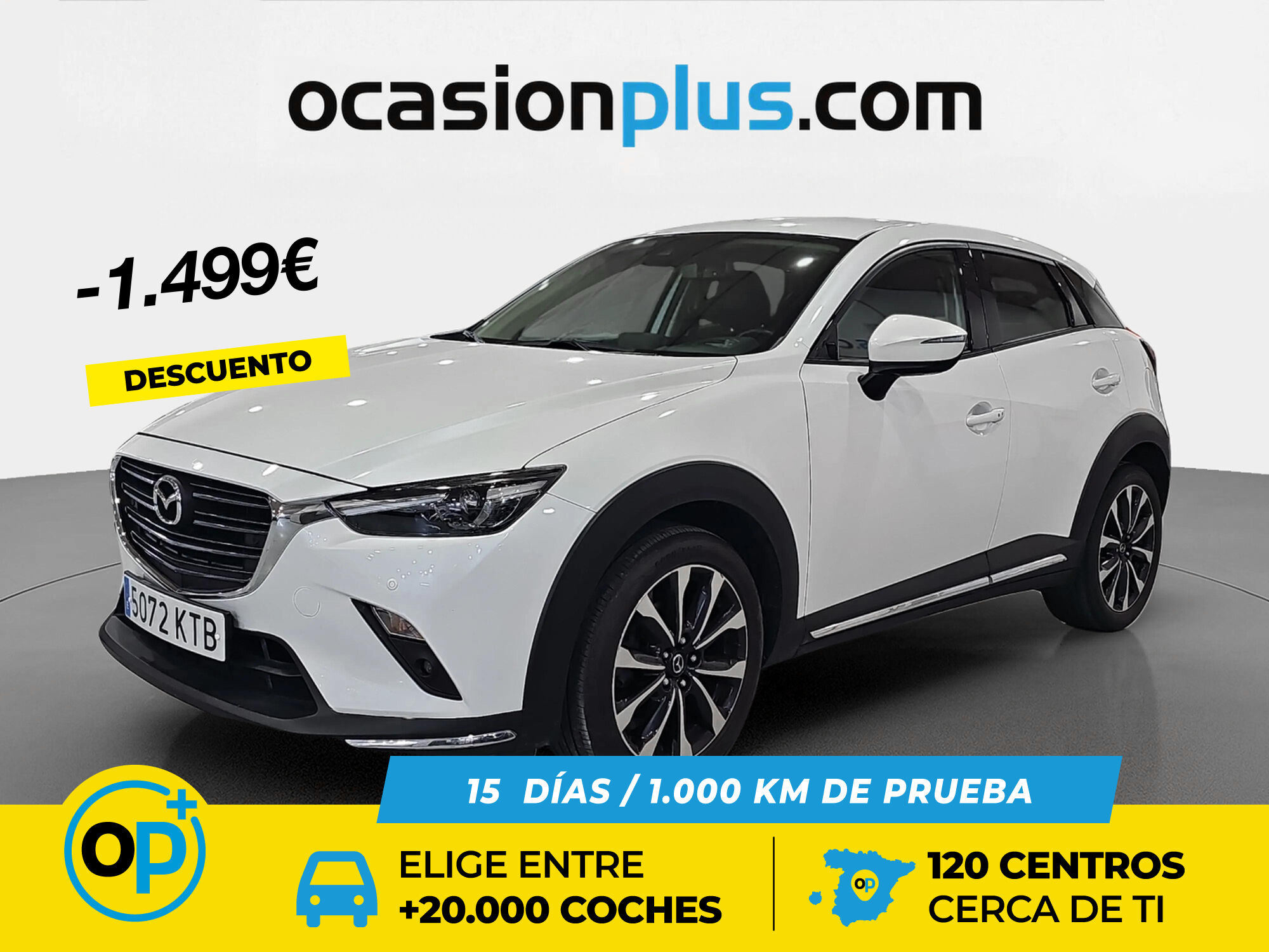 MAZDA CX-3 (2.0 G Zenith 2WD 89 kW (121 CV)) en Madrid