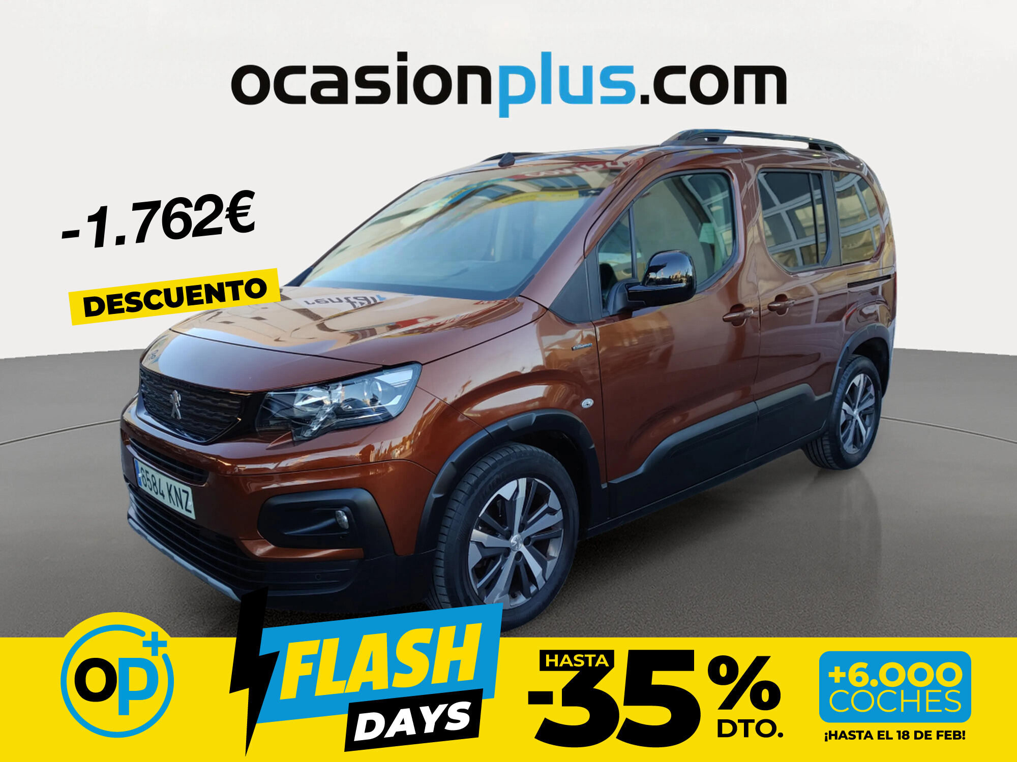 Foto del PEUGEOT Rifter 1.5BlueHDi S&S Standard GT Line 130