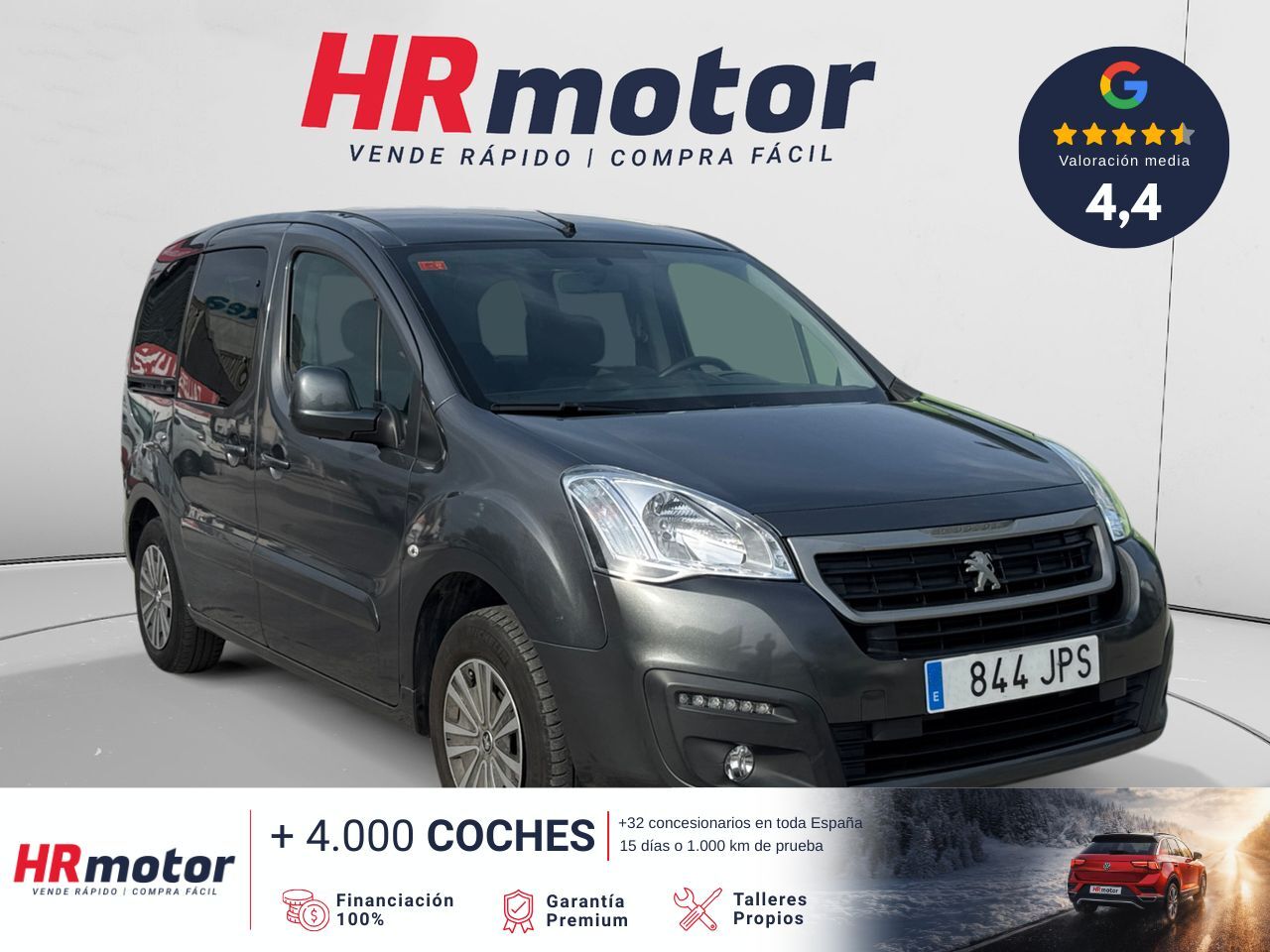 Foto del PEUGEOT Partner Tepee 1.6BlueHDI Active 100