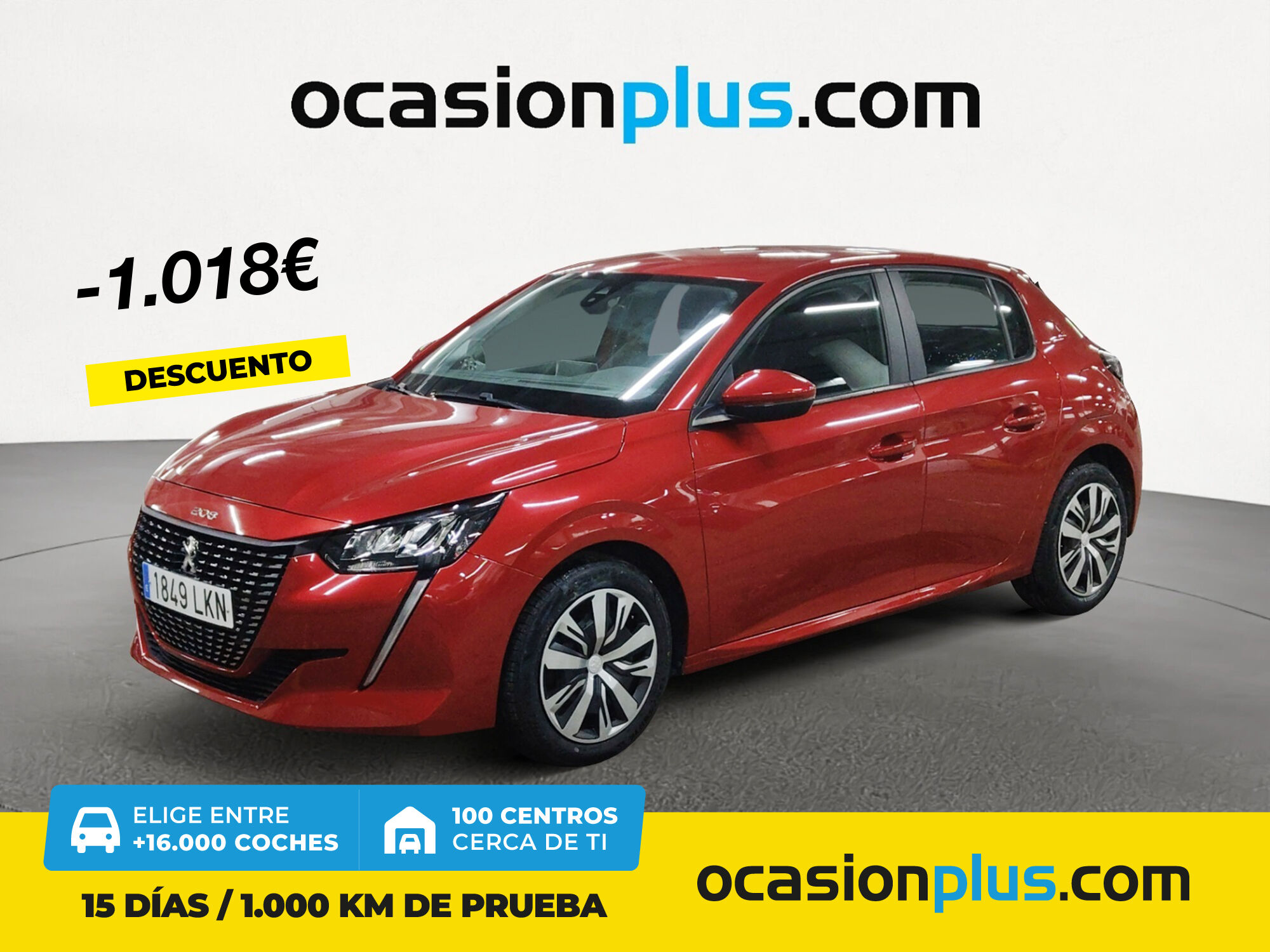 PEUGEOT 208 (PureTech 100 Active 75 kW (100 CV)) en Madrid