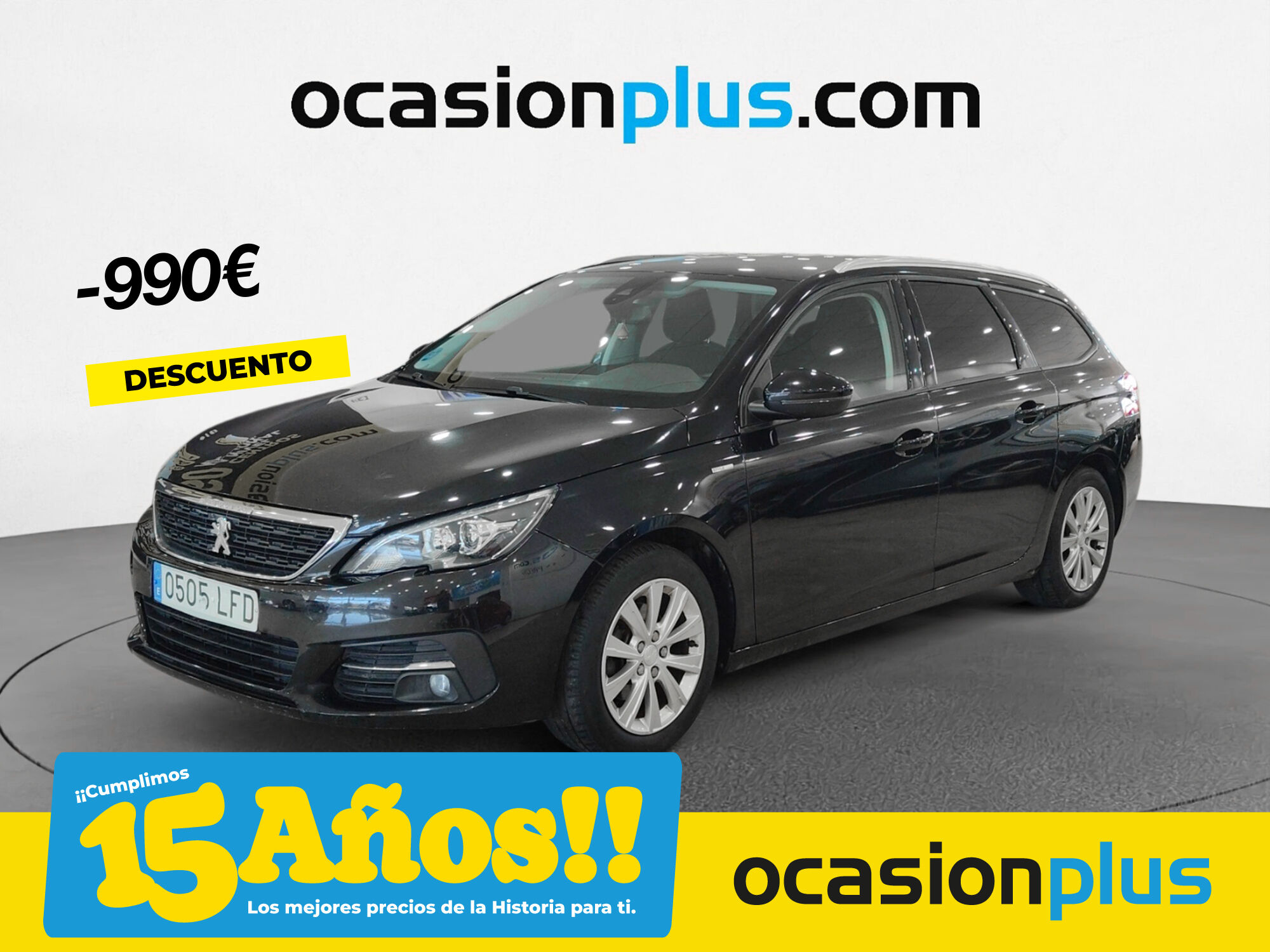 PEUGEOT 308 (BlueHDI 130 S&S Style EAT8 96 kW (130 CV)) en Madrid