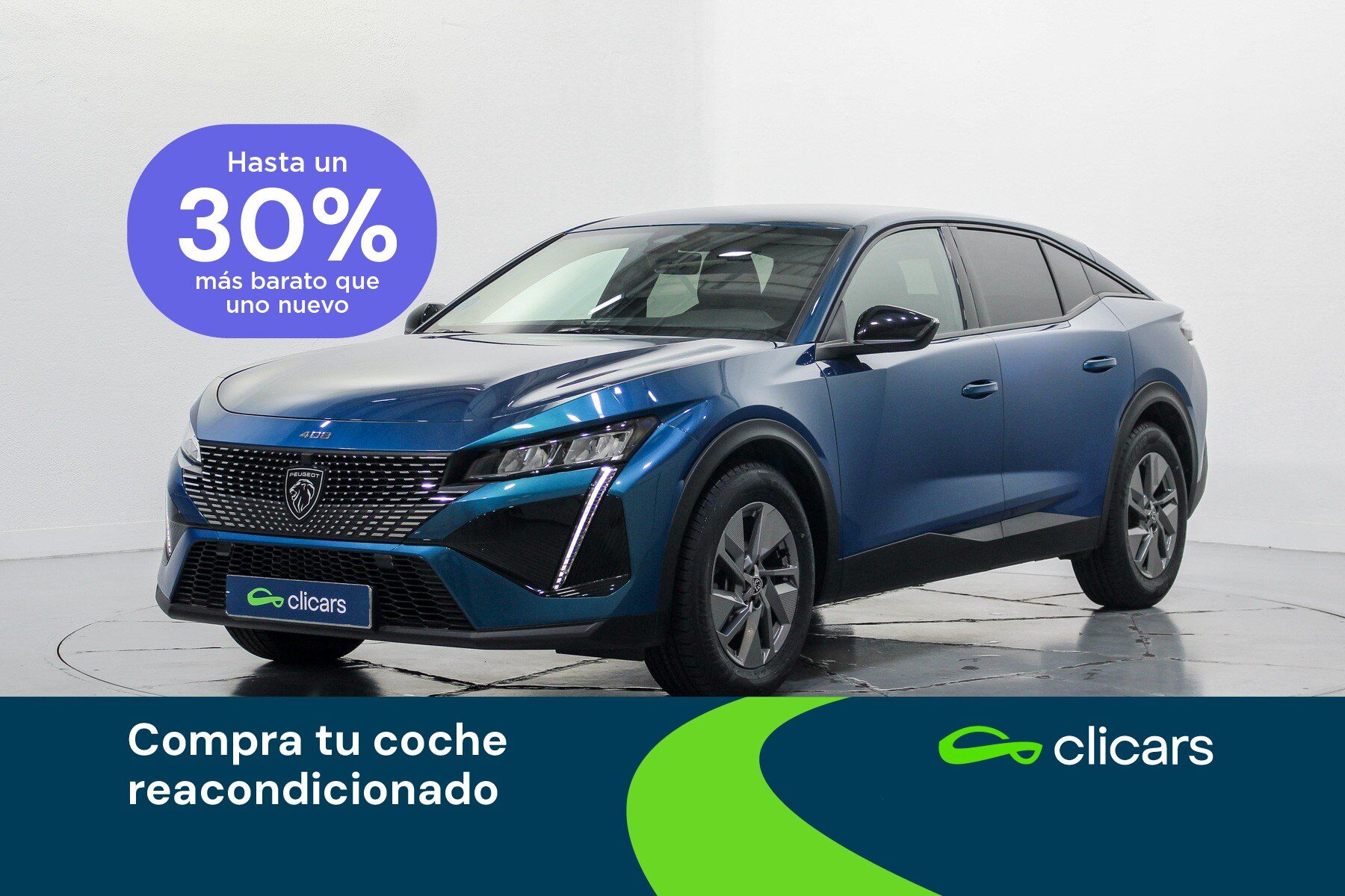 PEUGEOT 408 (408 Hybrid 136 Allure e-DCS6) en Madrid