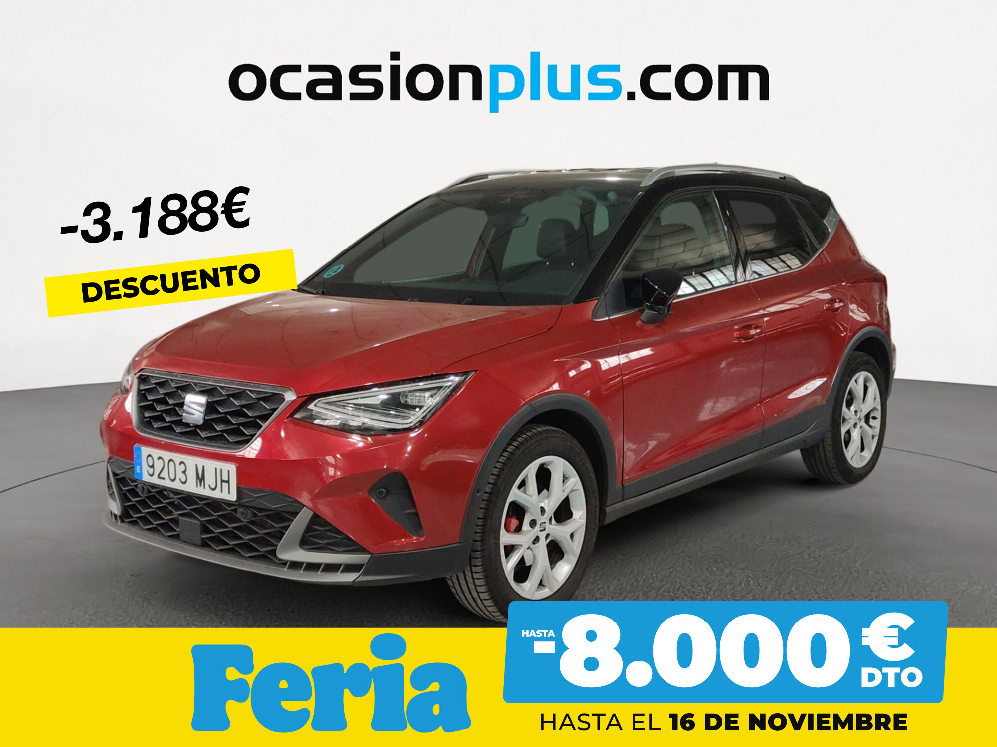 SEAT Arona (1.5 TSI S&S FR XL DSG 110 kW (150 CV)) en Madrid