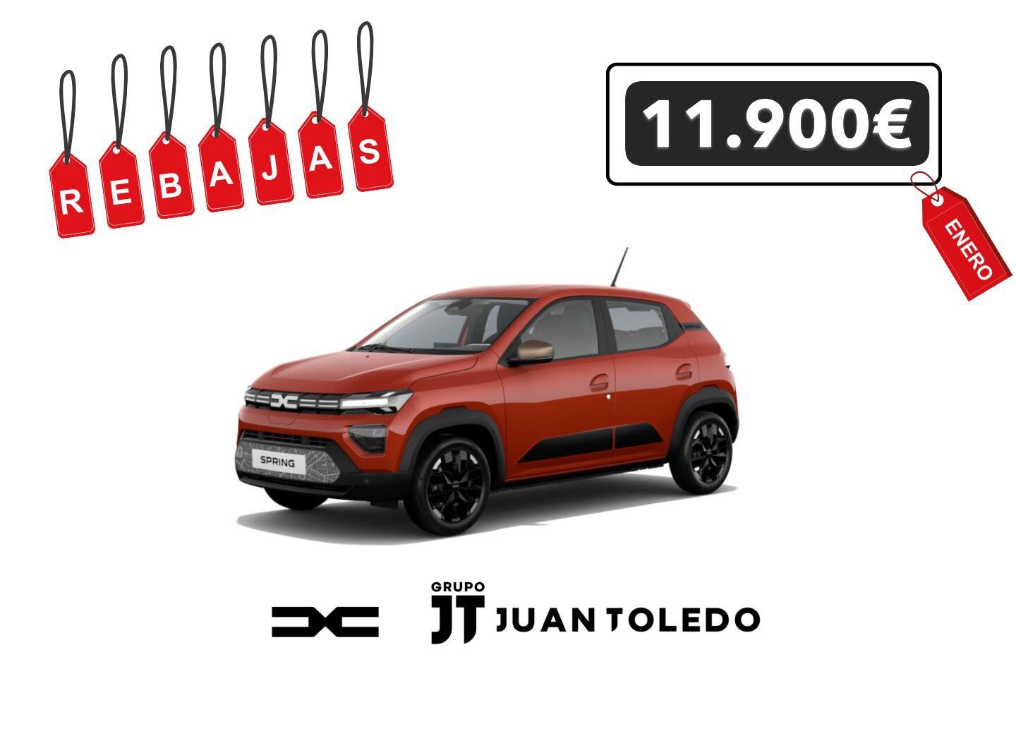 DACIA Spring (Electric 48kW (65CV) Extreme) en Palmas, Las