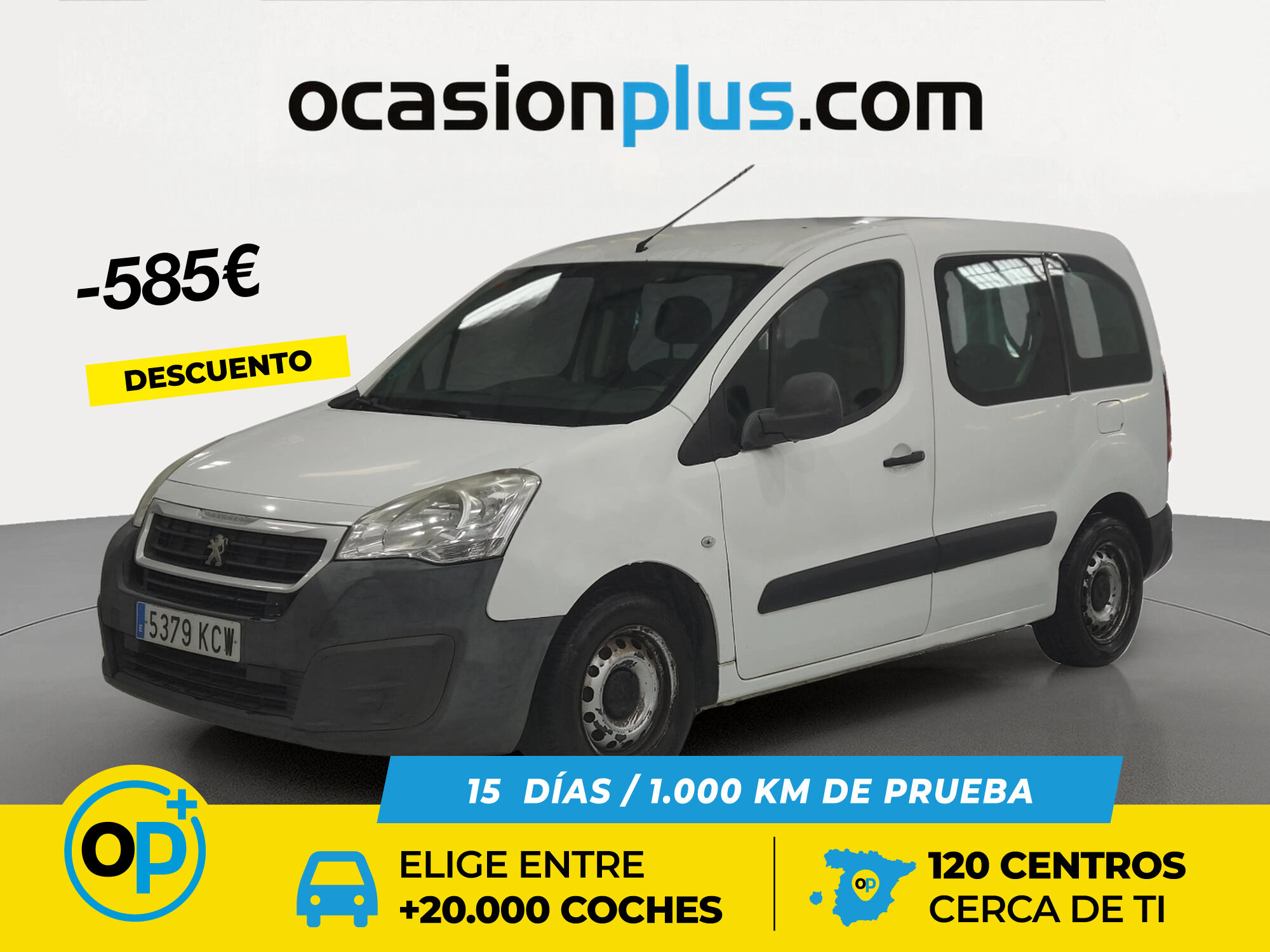 Foto del PEUGEOT Partner Tepee 1.6BlueHDI Access 75