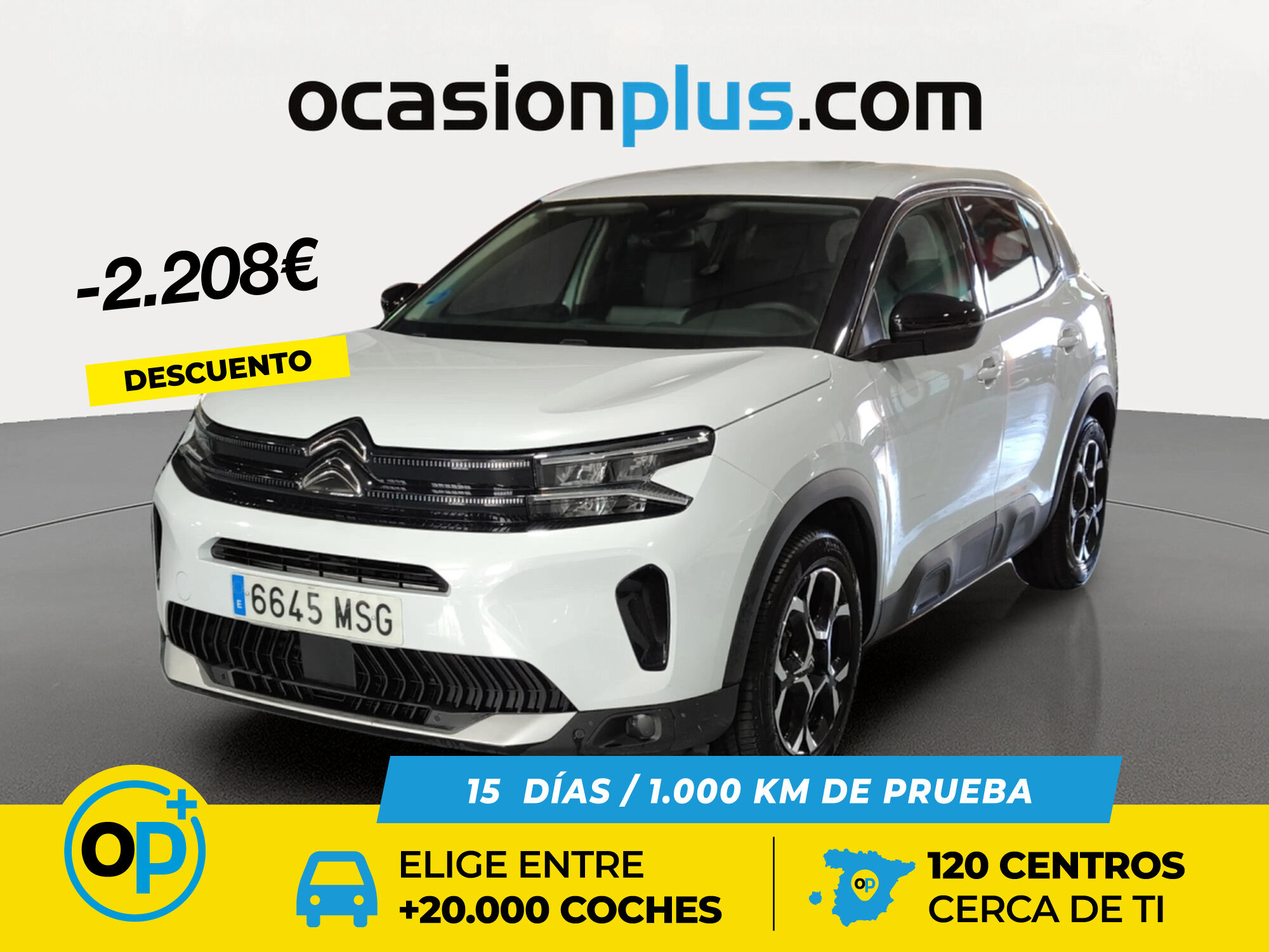 CITROEN C5 Aircross (Hybrid Plus e-DCS6 100 kW (136 CV)) en Madrid