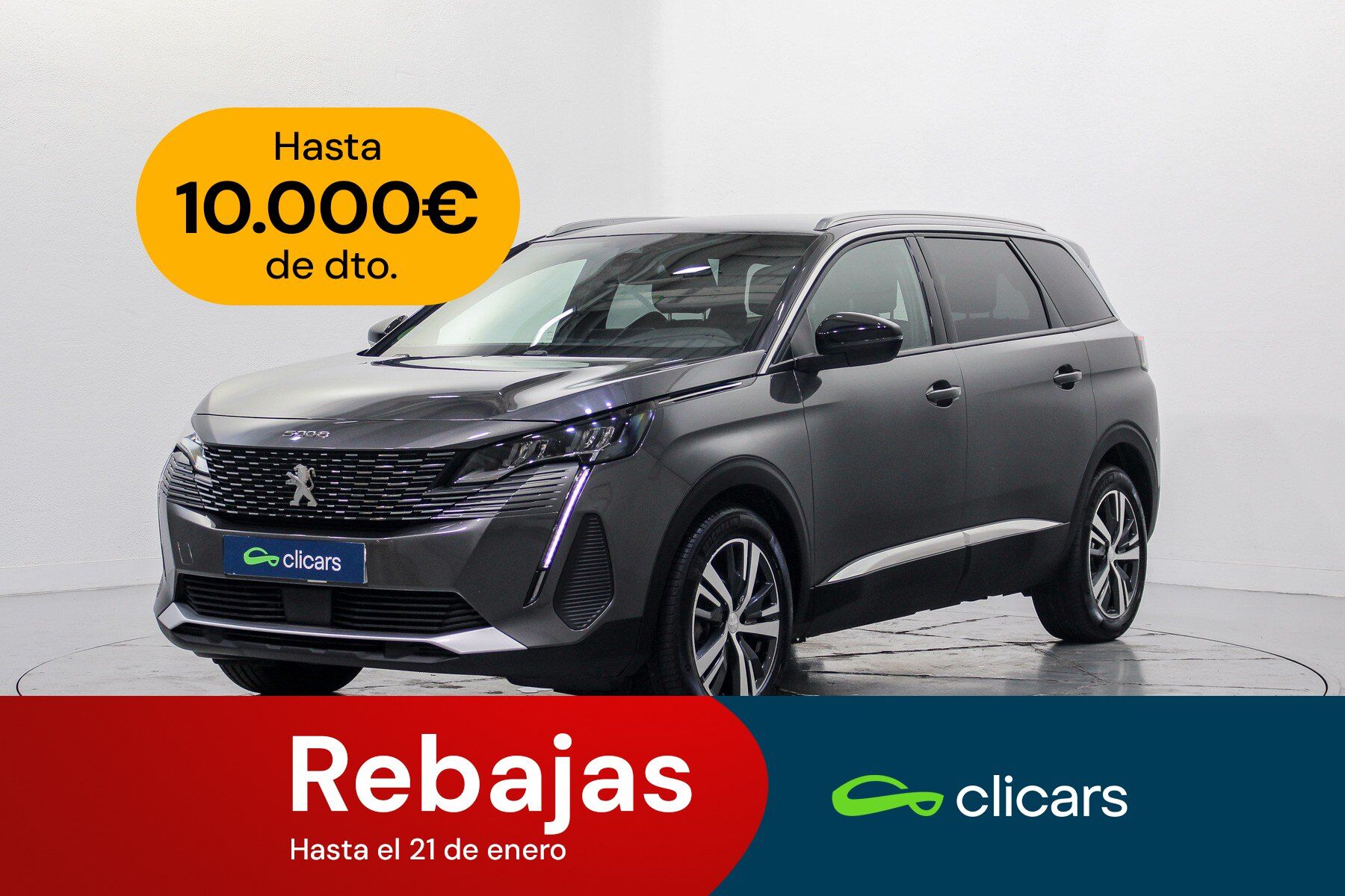PEUGEOT 5008 (5008 Hybrid Allure Pack 136 eDCS6) en Madrid