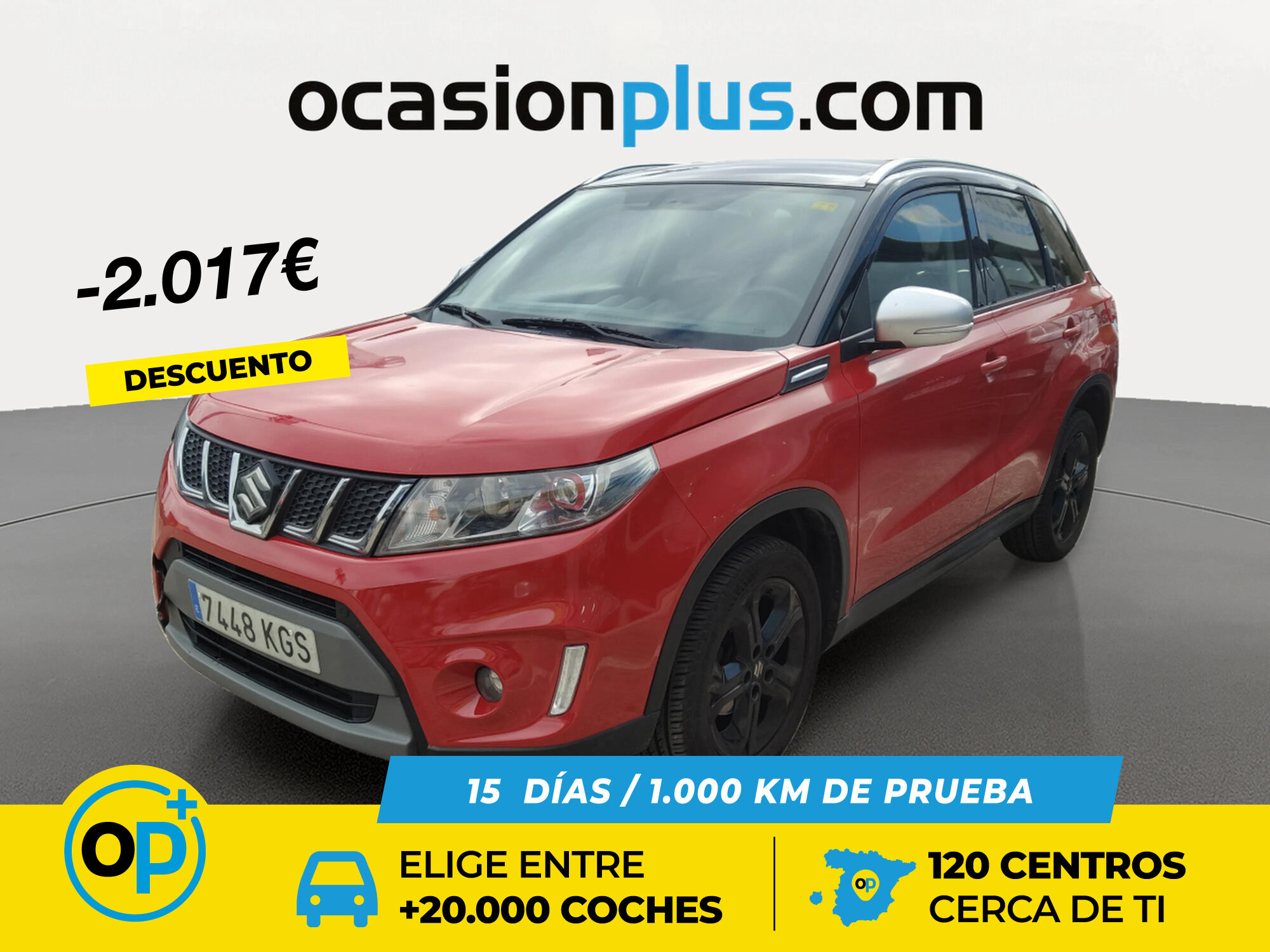 SUZUKI Vitara (1.4 Turbo S 4WD 6AT 103 kW (140 CV)) en Madrid