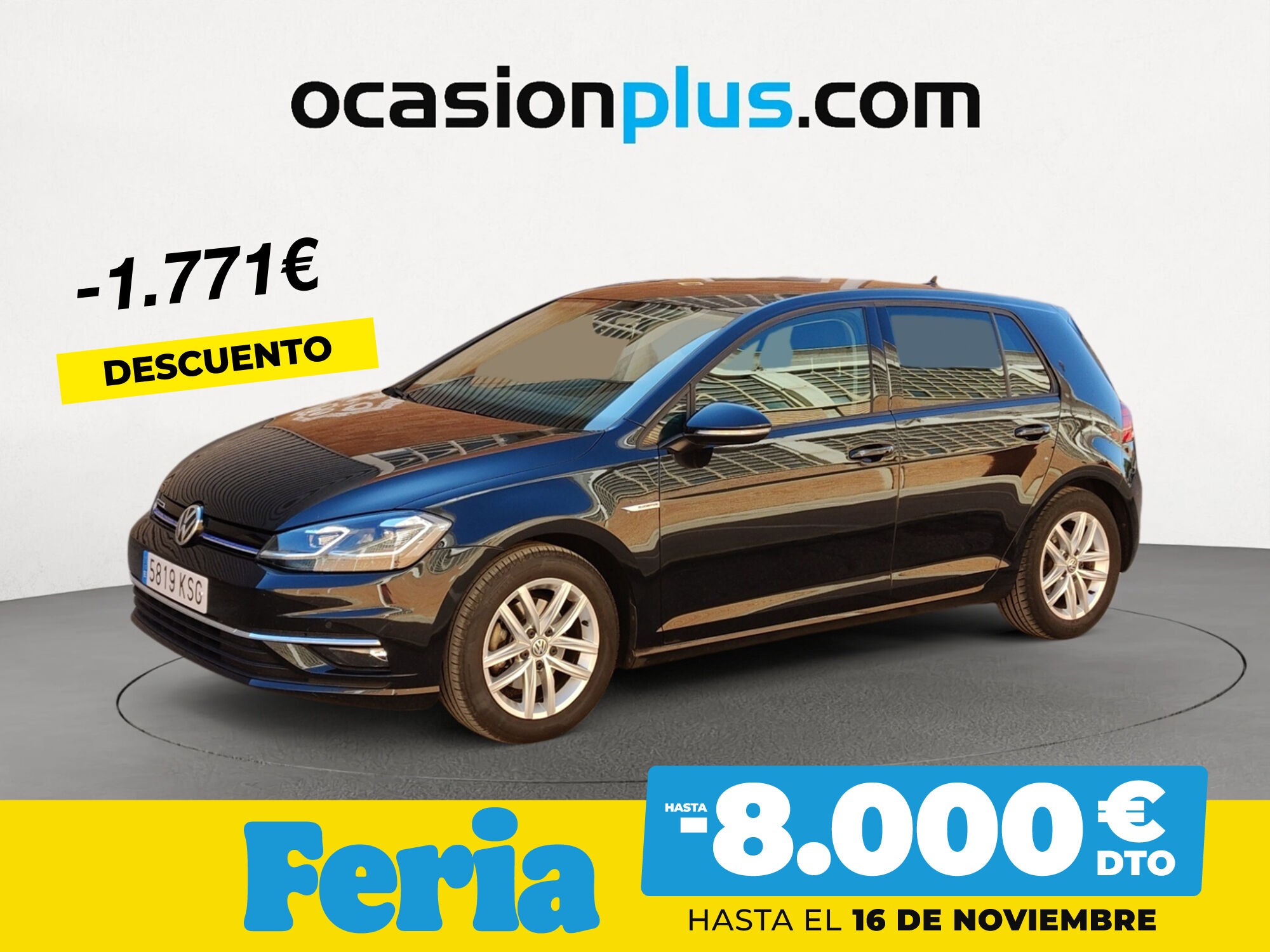 VOLKSWAGEN Golf (Advance 1.5 TSI Evo BM 96 kW (130 CV)) en Madrid