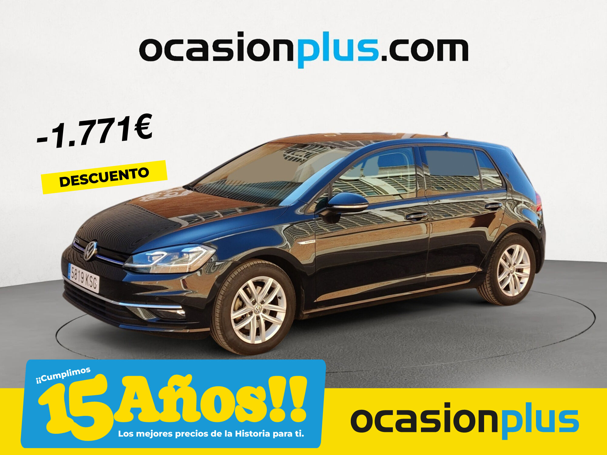 VOLKSWAGEN Golf (Advance 1.5 TSI Evo BM 96 kW (130 CV)) en Madrid