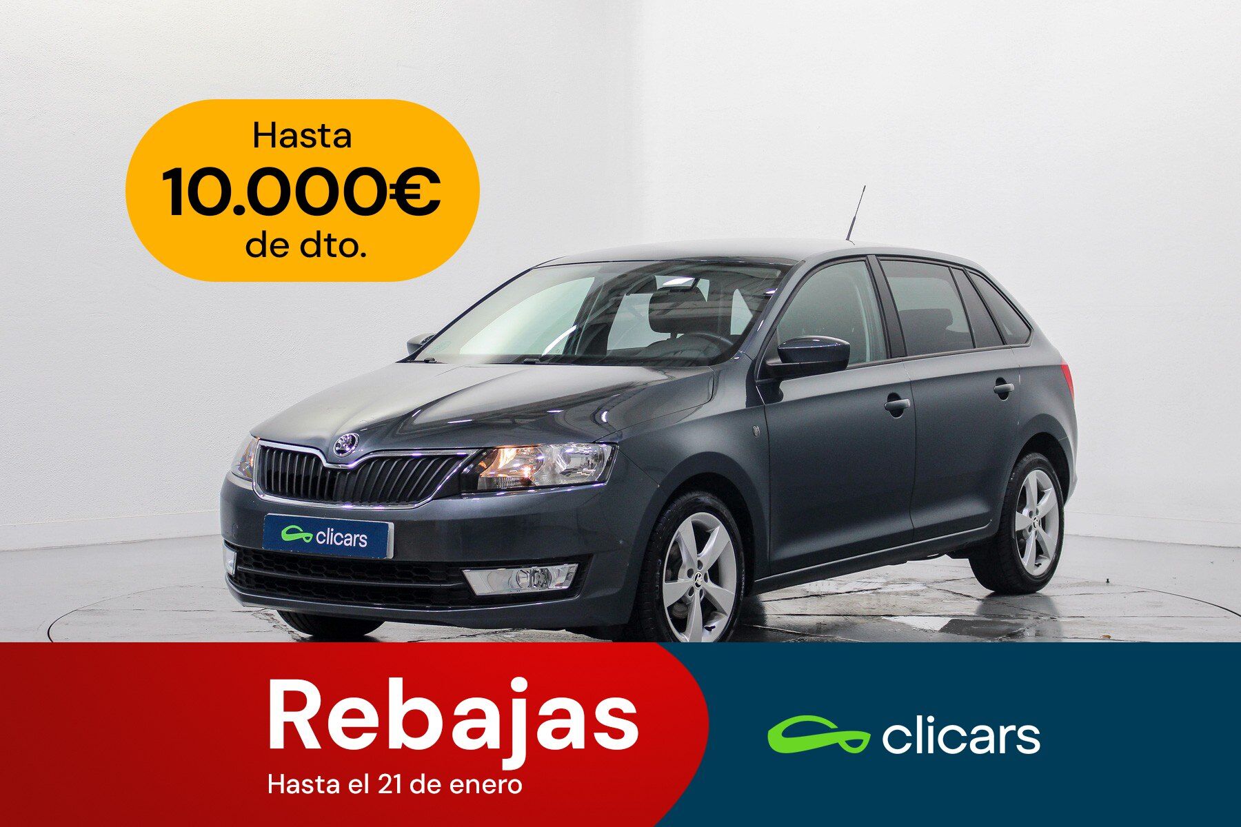 SKODA Spaceback (Spaceback 1.2 TSI Ambition 63kW) en Madrid