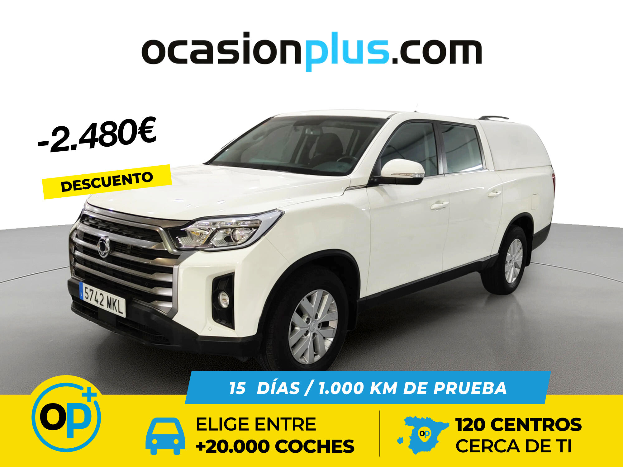 SSANGYONG KGM Musso Sports (Sports D22DTR Pro 4x4 149 kW (202 CV)) en Palma
