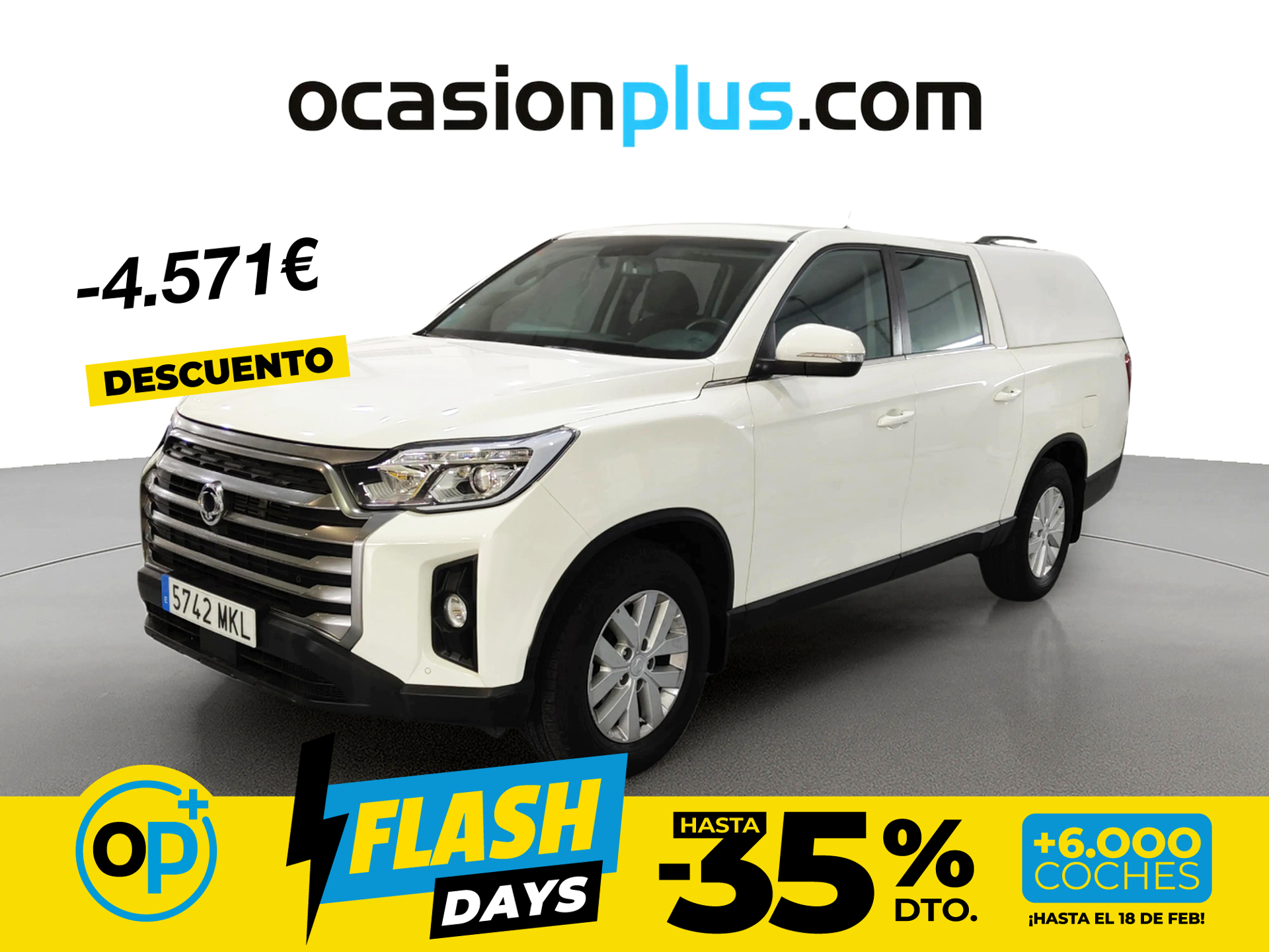 Imagen de SSANGYONG KGM Musso Sports