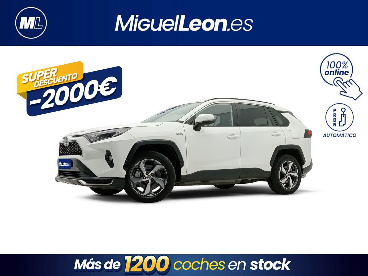 TOYOTA RAV-4 (2.5l PLUG-IN 300PH (e-CVT) Advance) en Palmas, Las