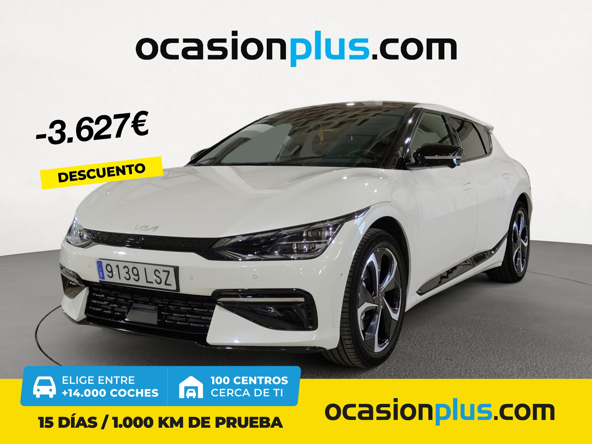 KIA EV6 (GT-Line 77,4kWh Long Range AWD 239 kW (325 CV)) en Madrid
